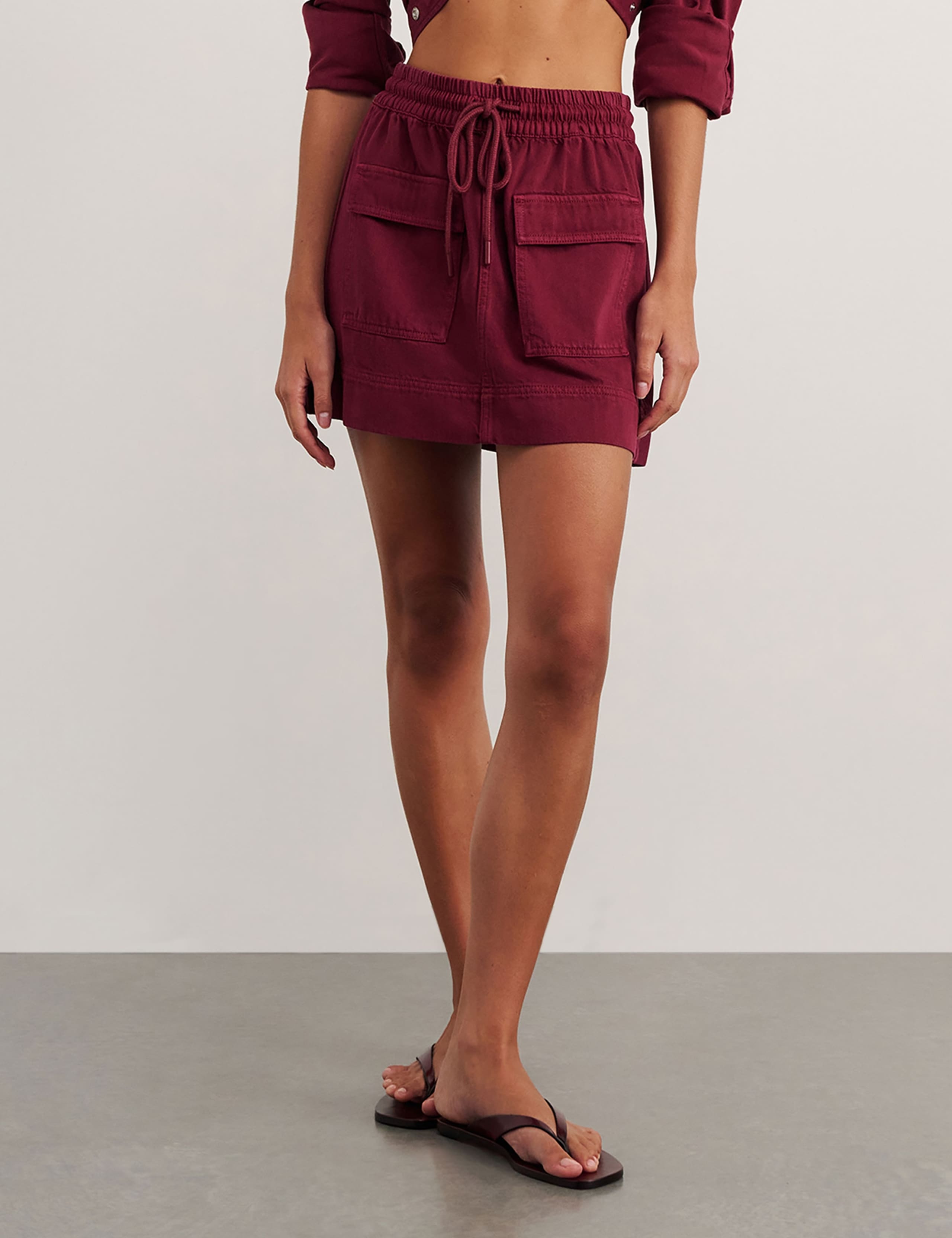 Denim Mini Skirt 4 of 6