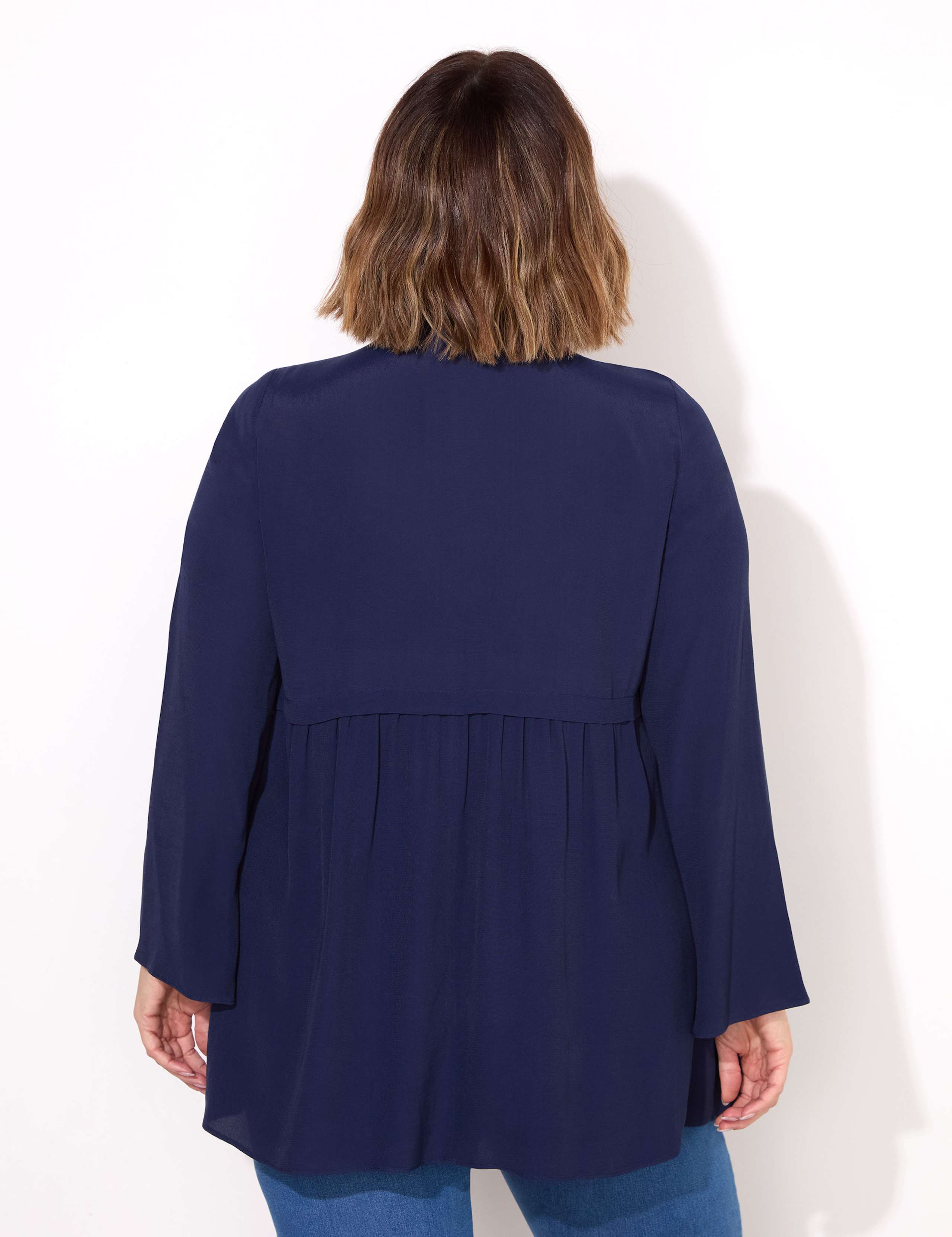 Pure Cotton V-Neck Tunic 3 of 4