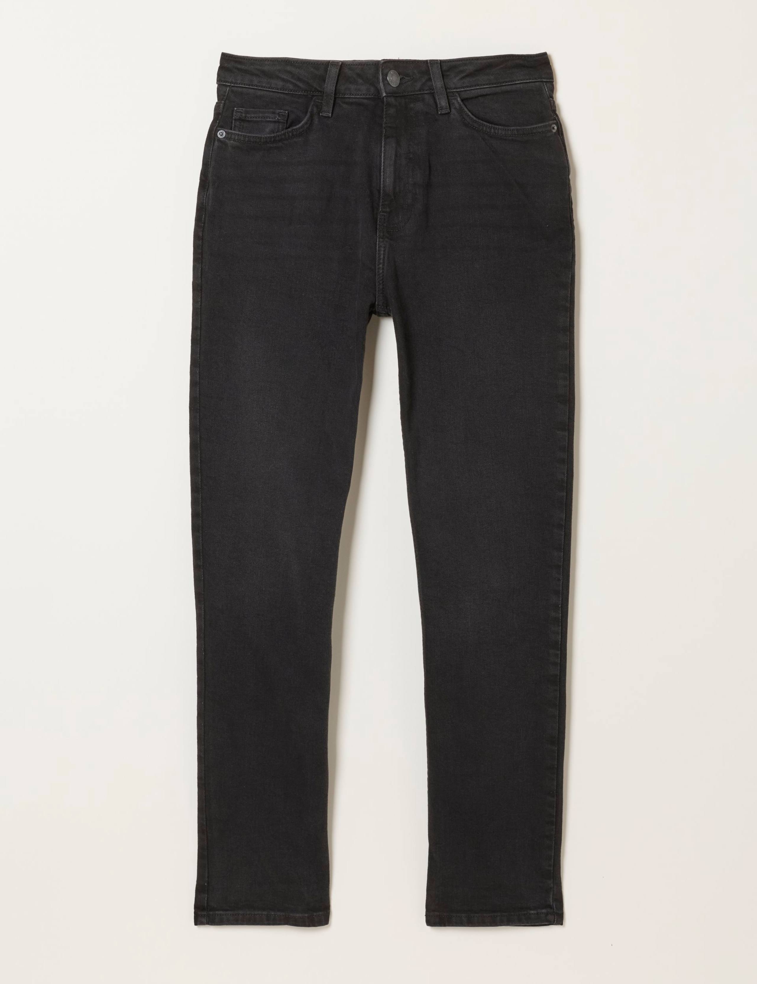 Mid Rise Straight Leg Jeans 2 of 7