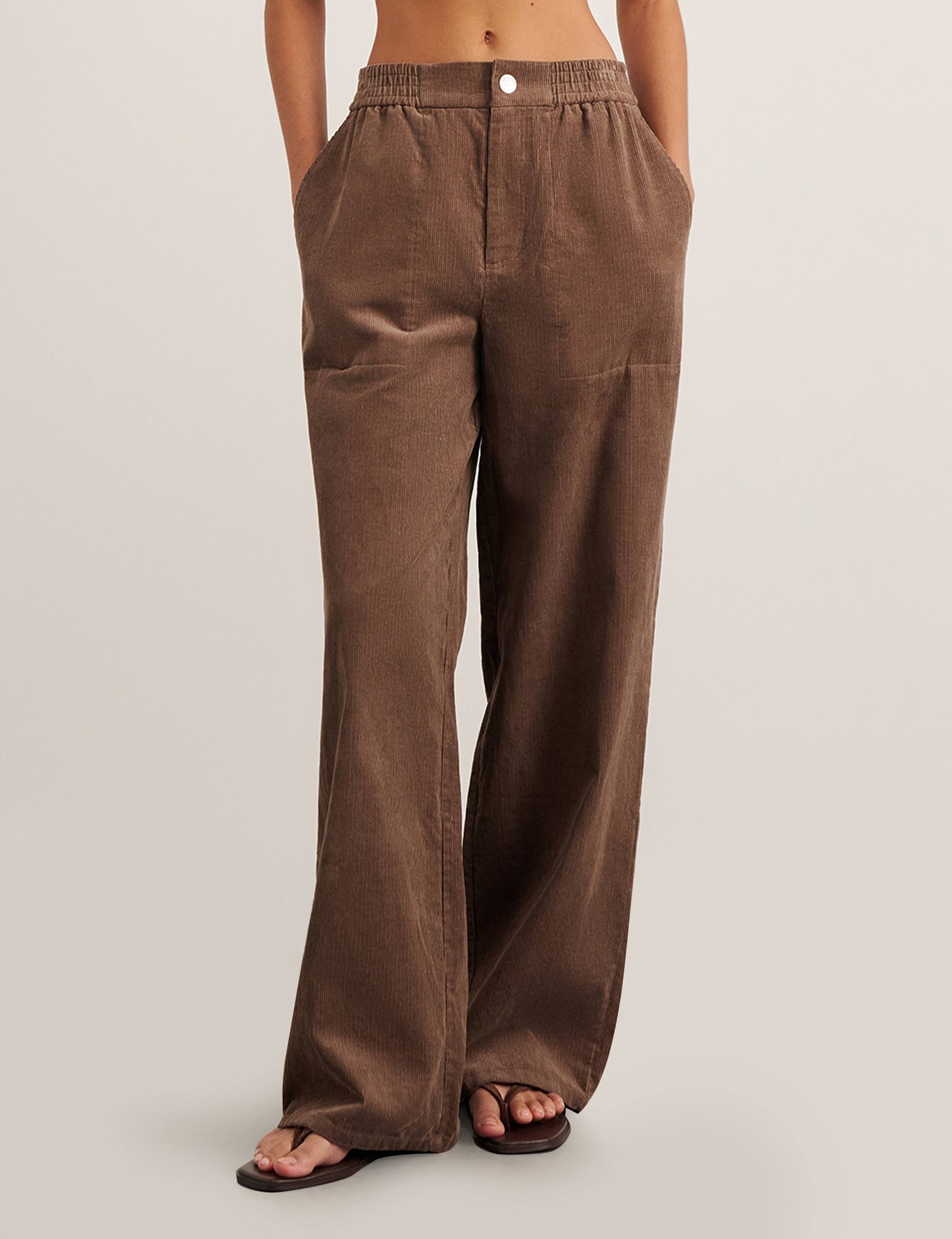 Corduroy Wide Leg Trousers 3 of 6