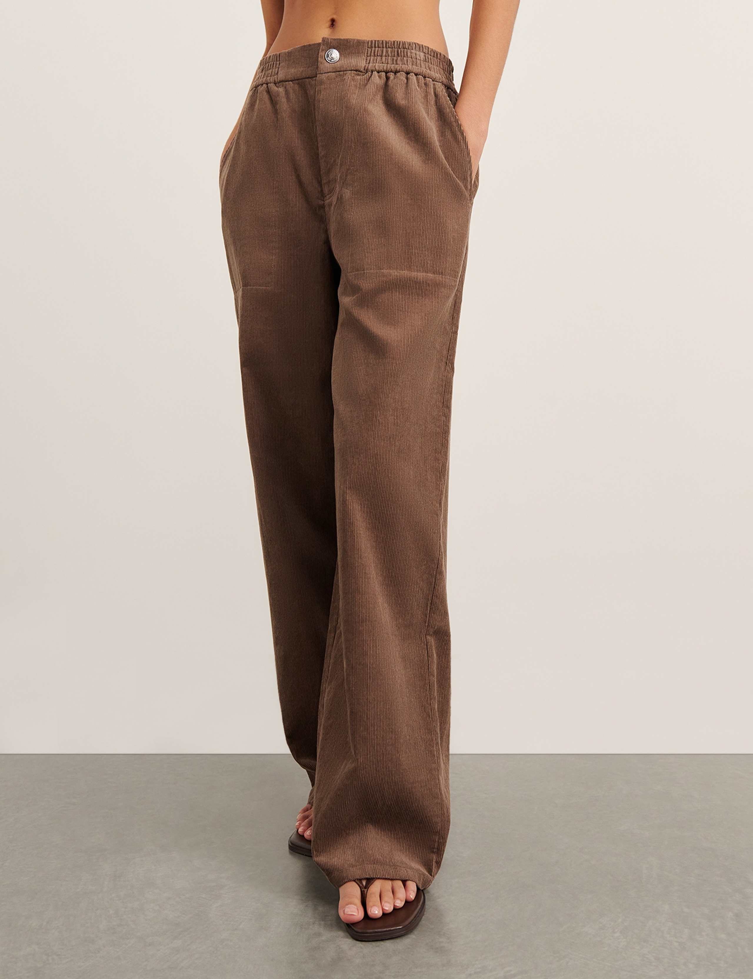 Corduroy Wide Leg Trousers 6 of 6