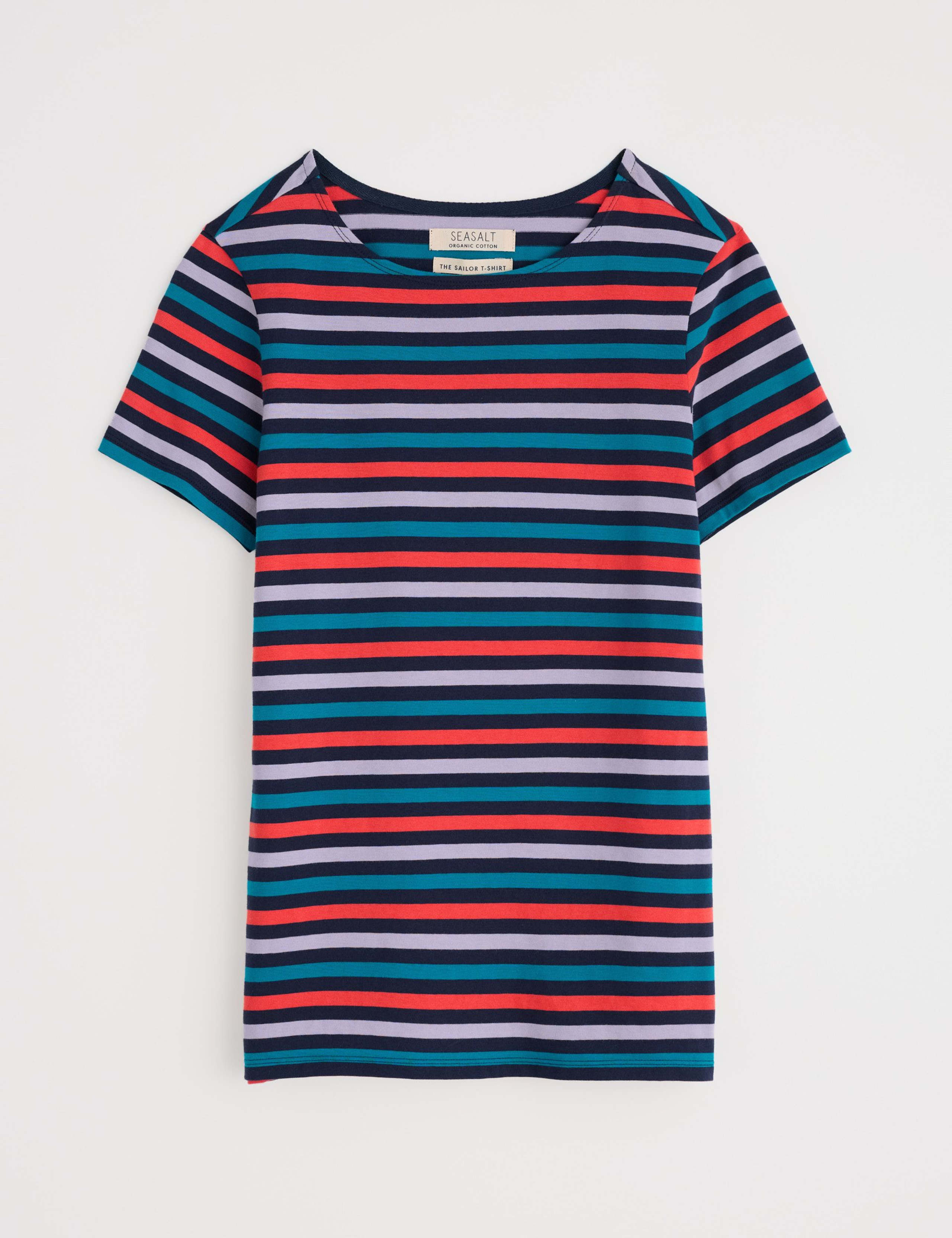 Pure Cotton Striped Slim Fit T-Shirt 2 of 5