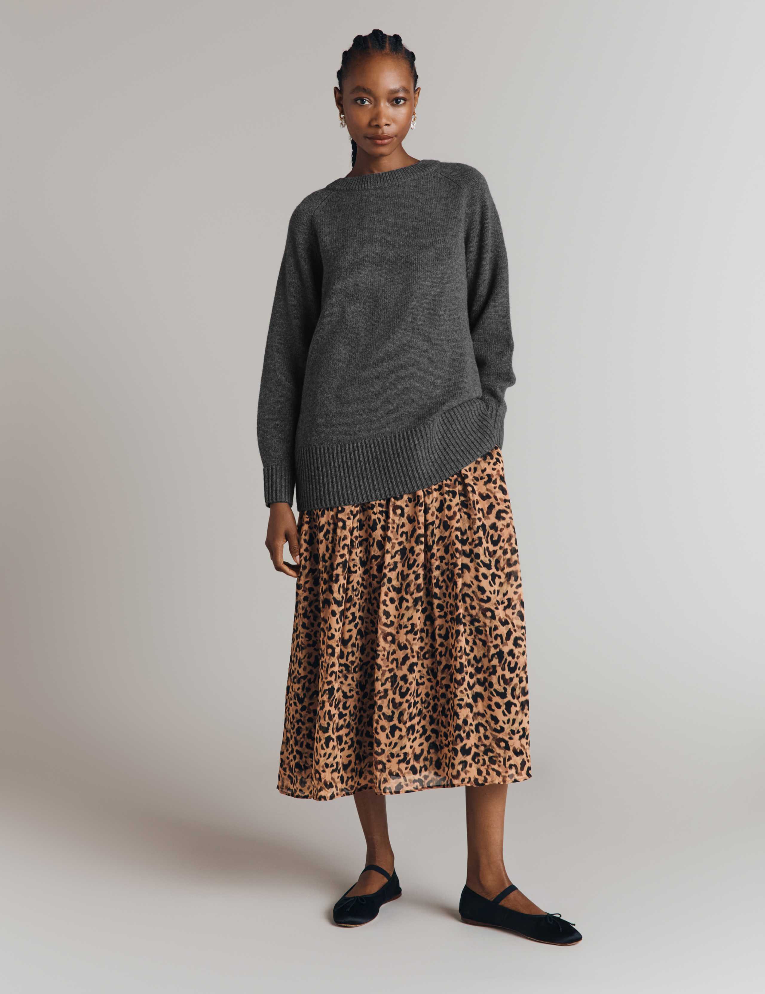 Wool Rich Textured Jumper 3 of 4