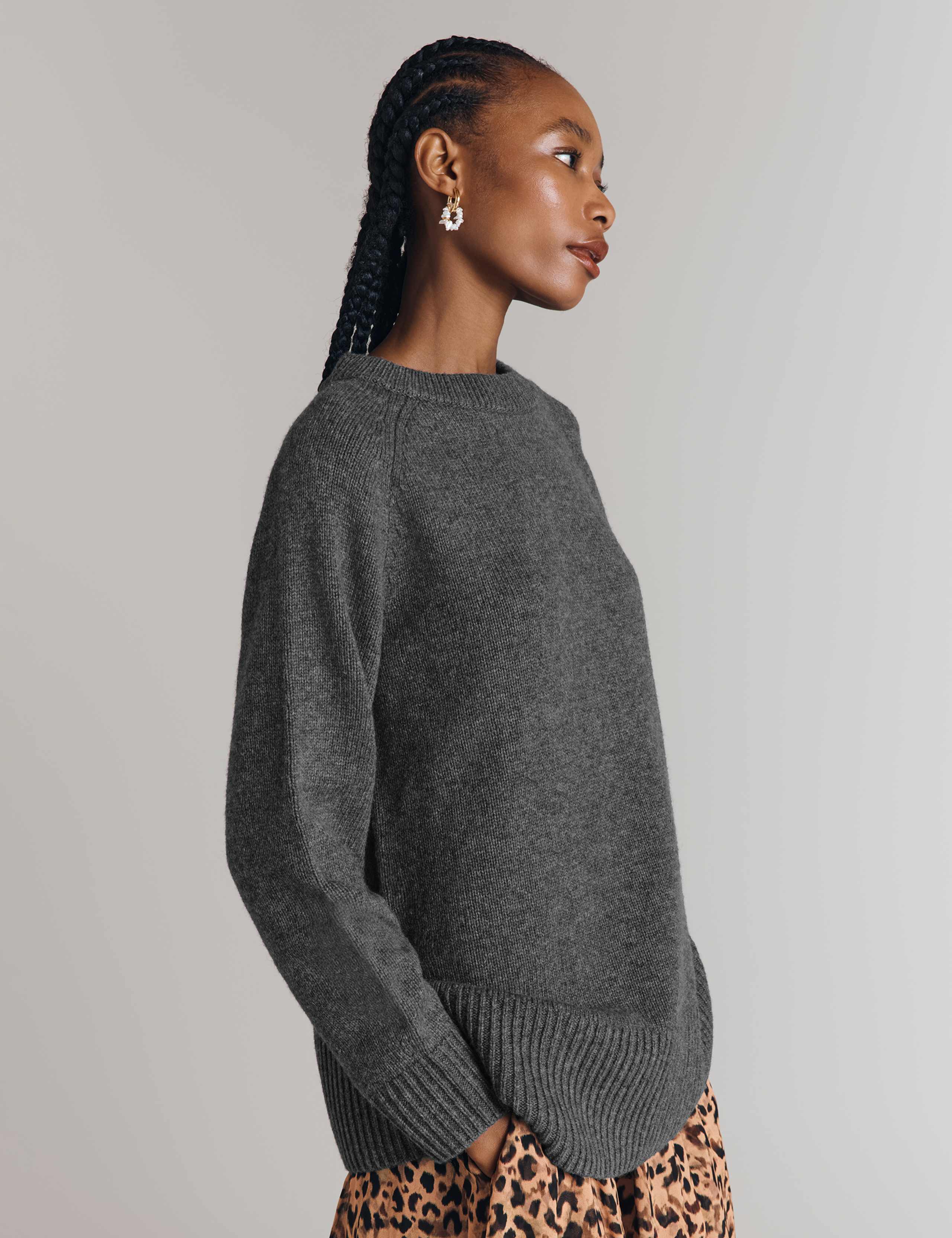Wool Rich Textured Jumper 4 of 4