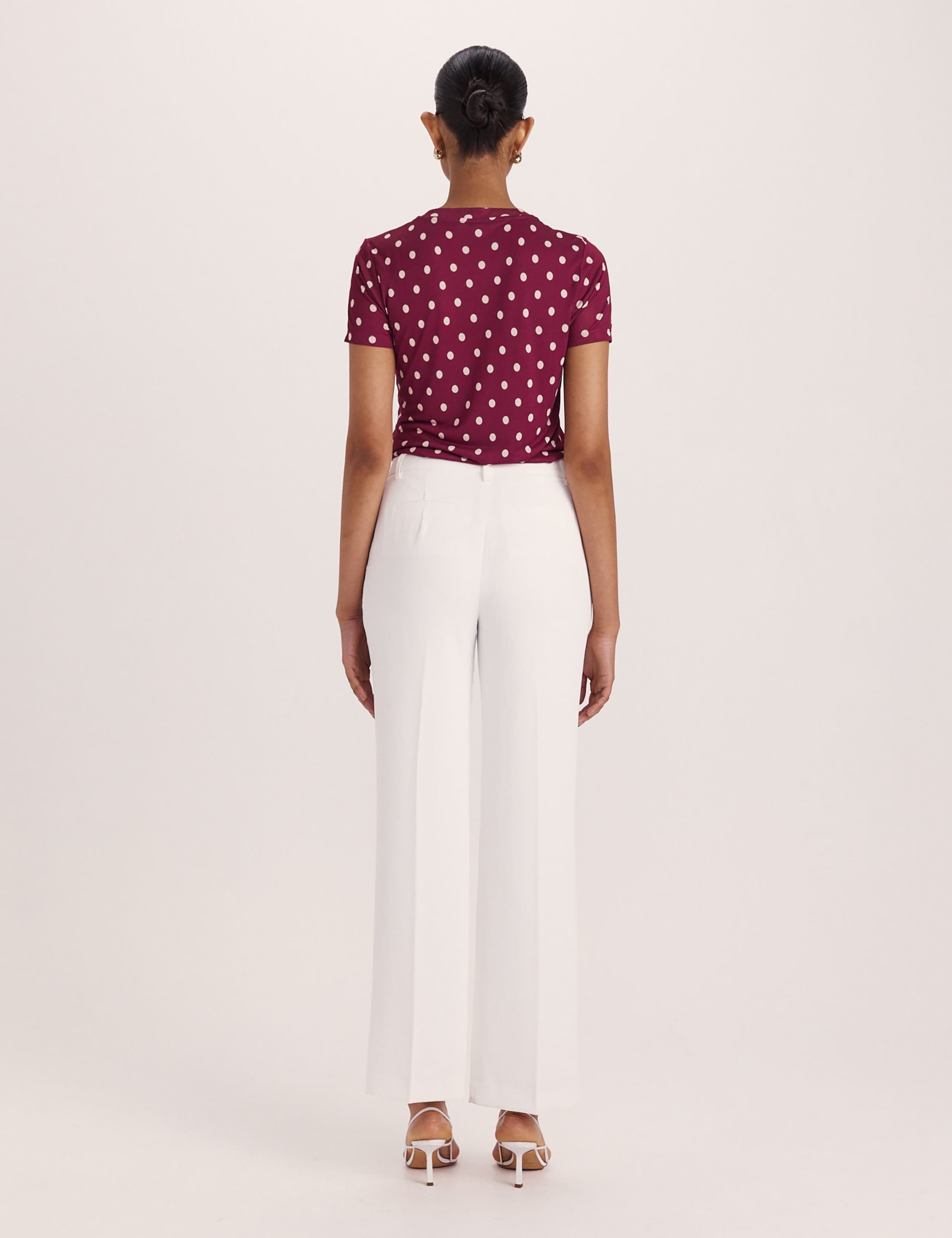 Wide Leg Tailored Trousers 3 of 6