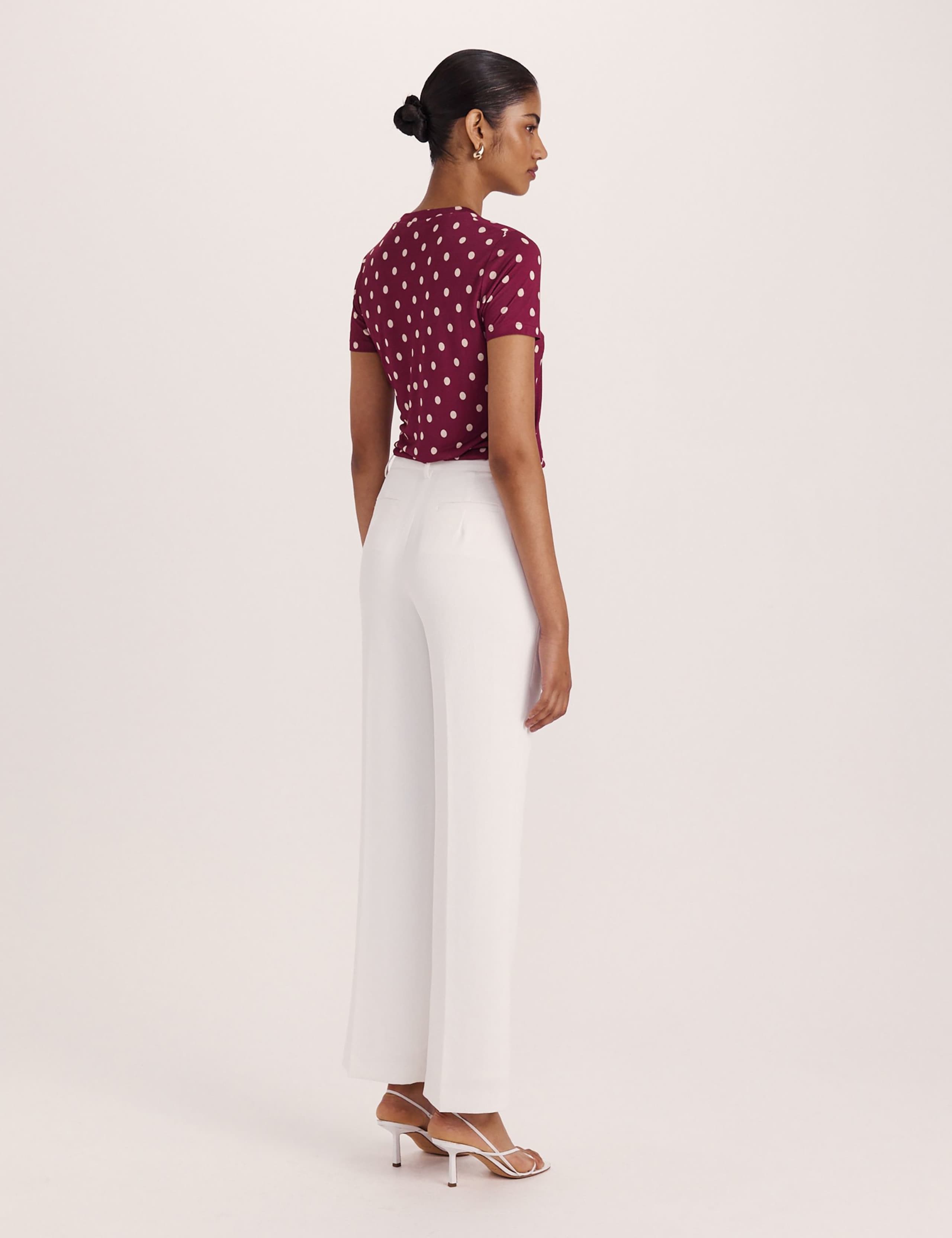 Wide Leg Tailored Trousers 4 of 6