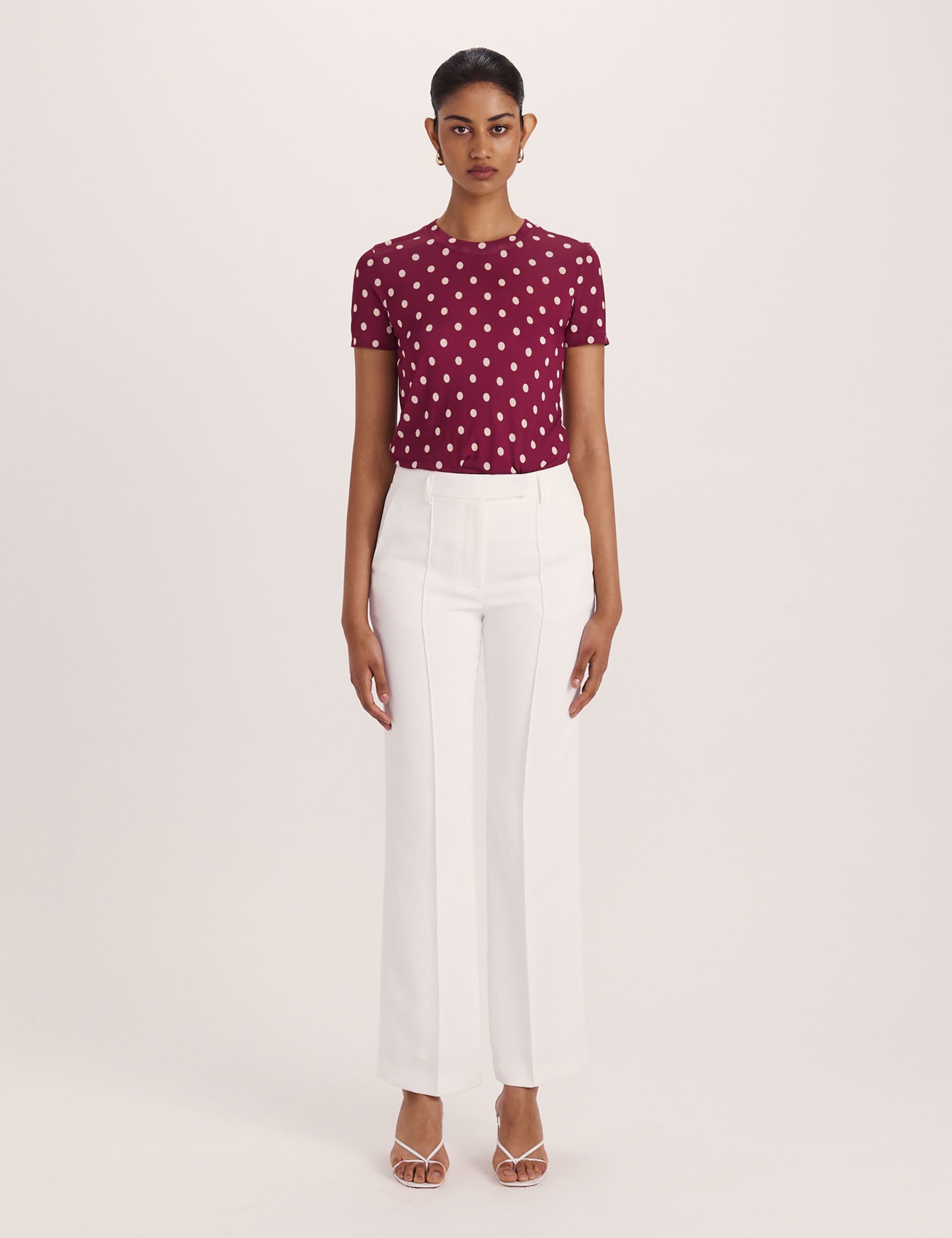 Wide Leg Tailored Trousers 6 of 6