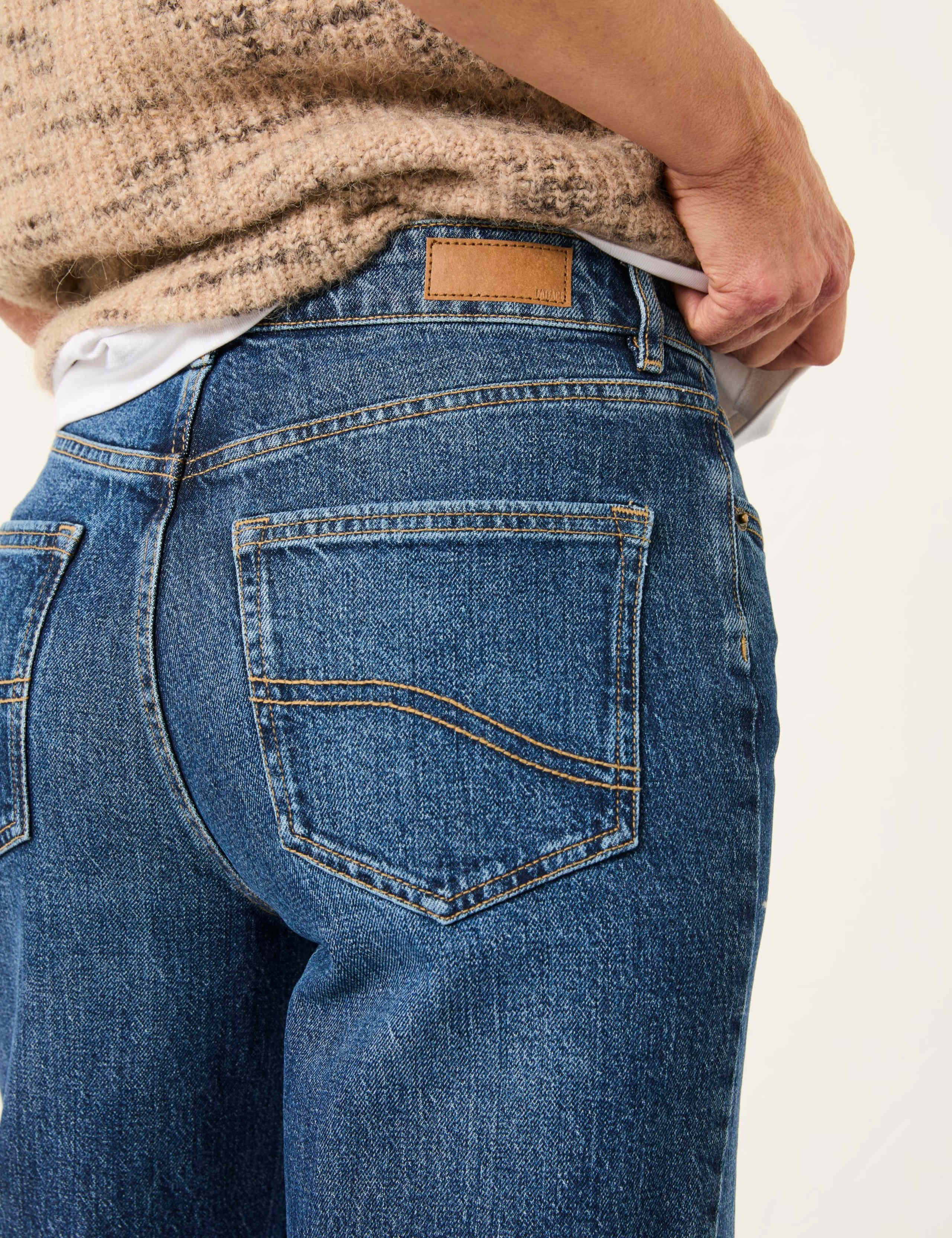Filby Mid Rise Straight Leg Jeans 6 of 6