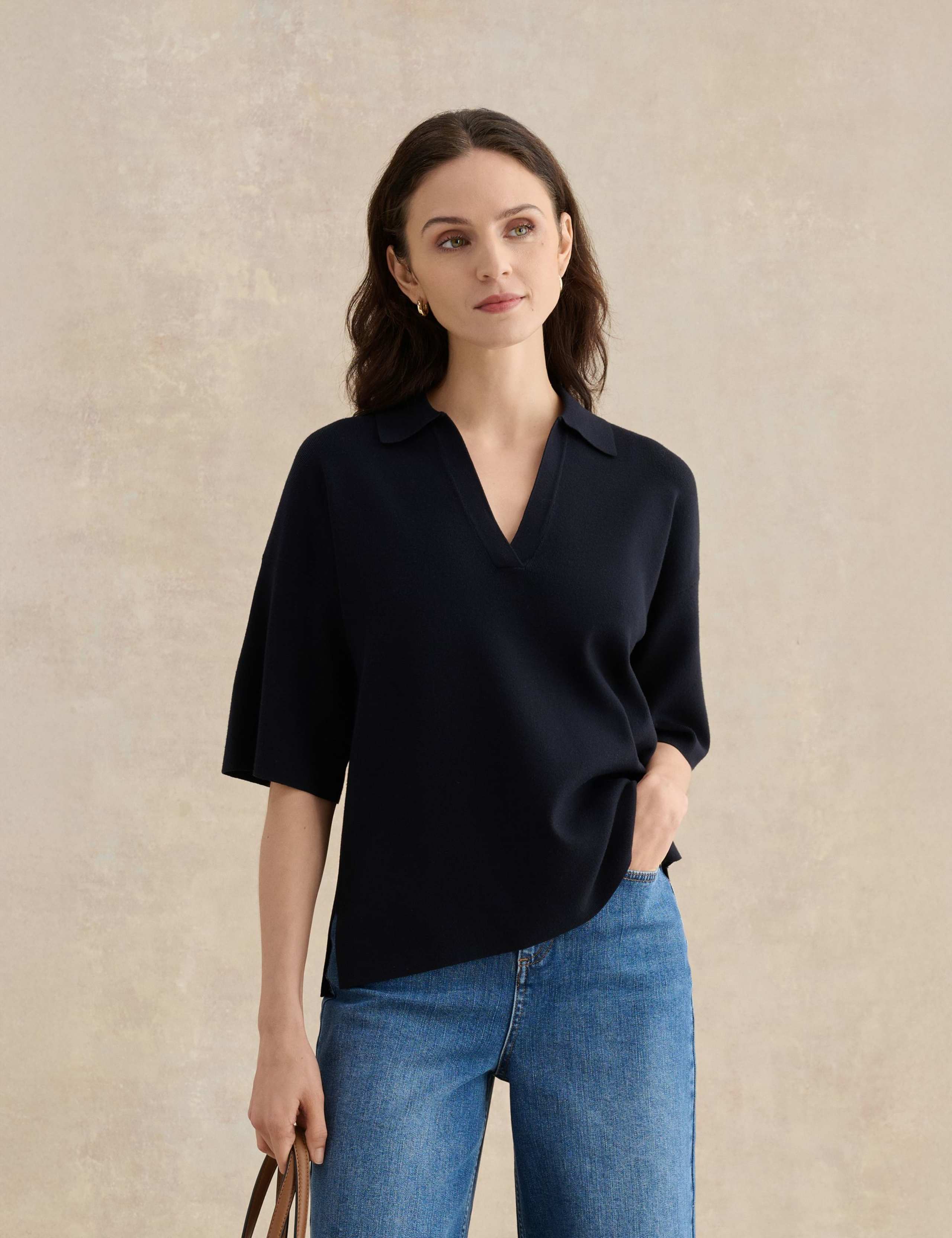 V-Neck Knitted Top 3 of 5