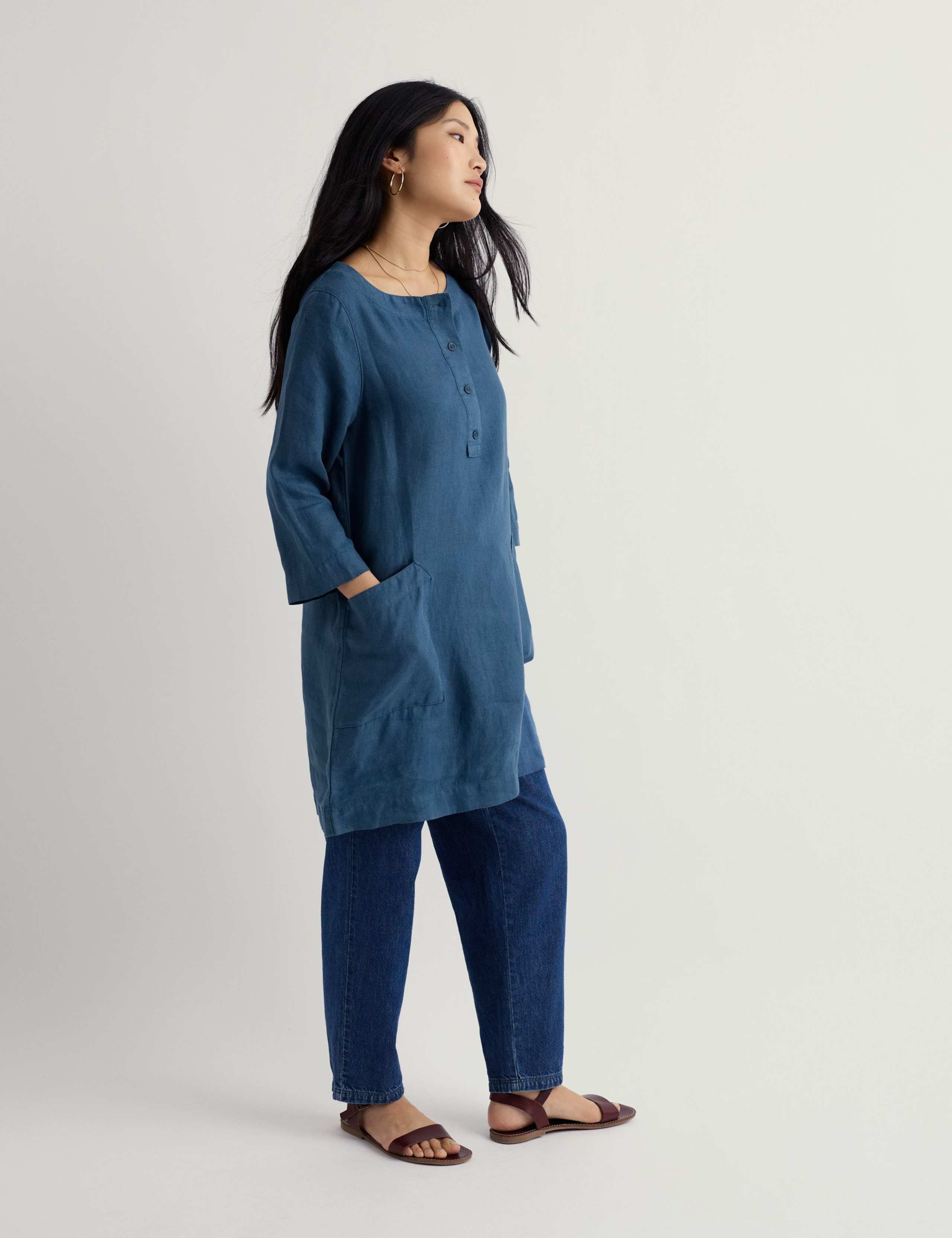 Pure Linen Tunic 3 of 5