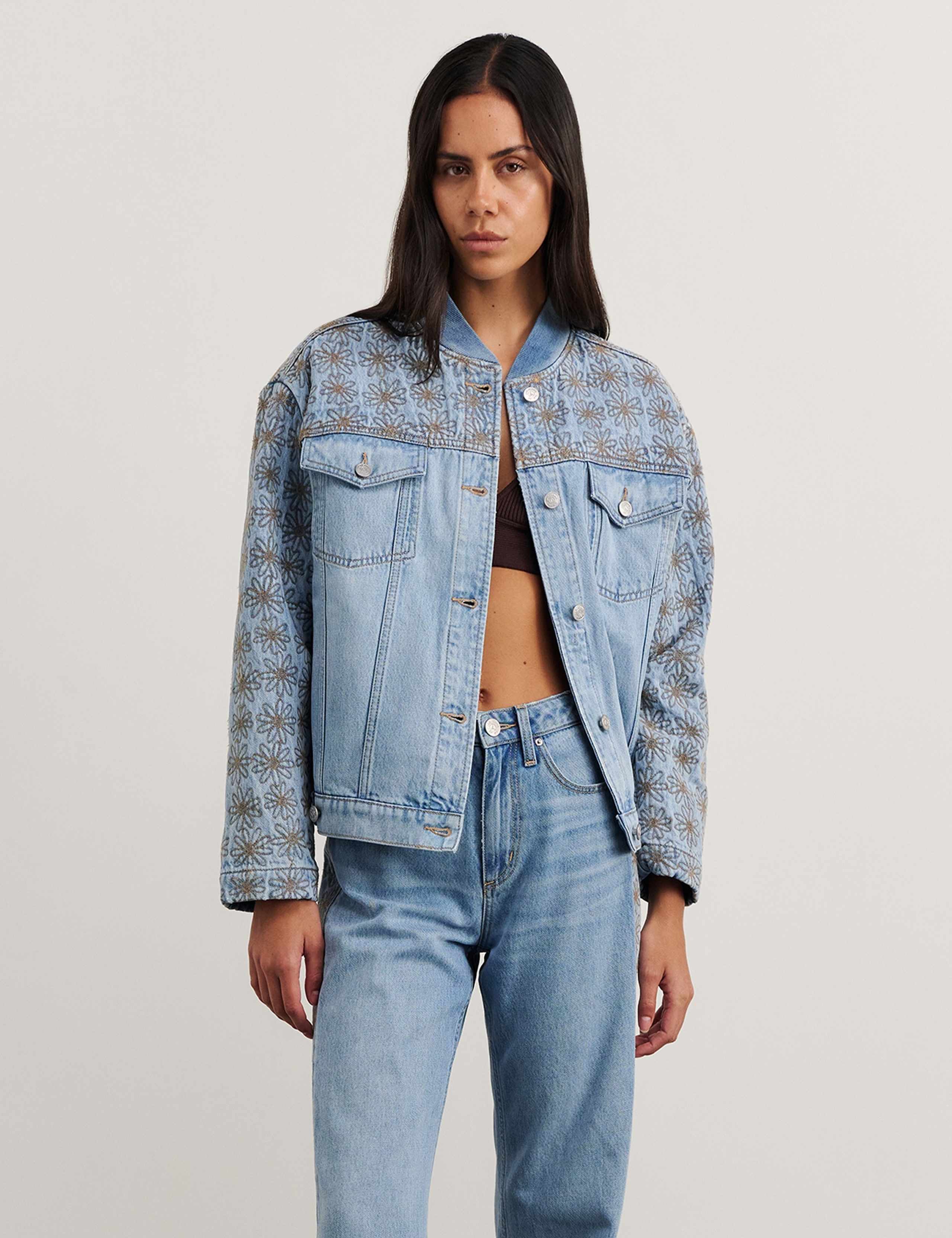 Printed Bomber Jacket 2 of 6