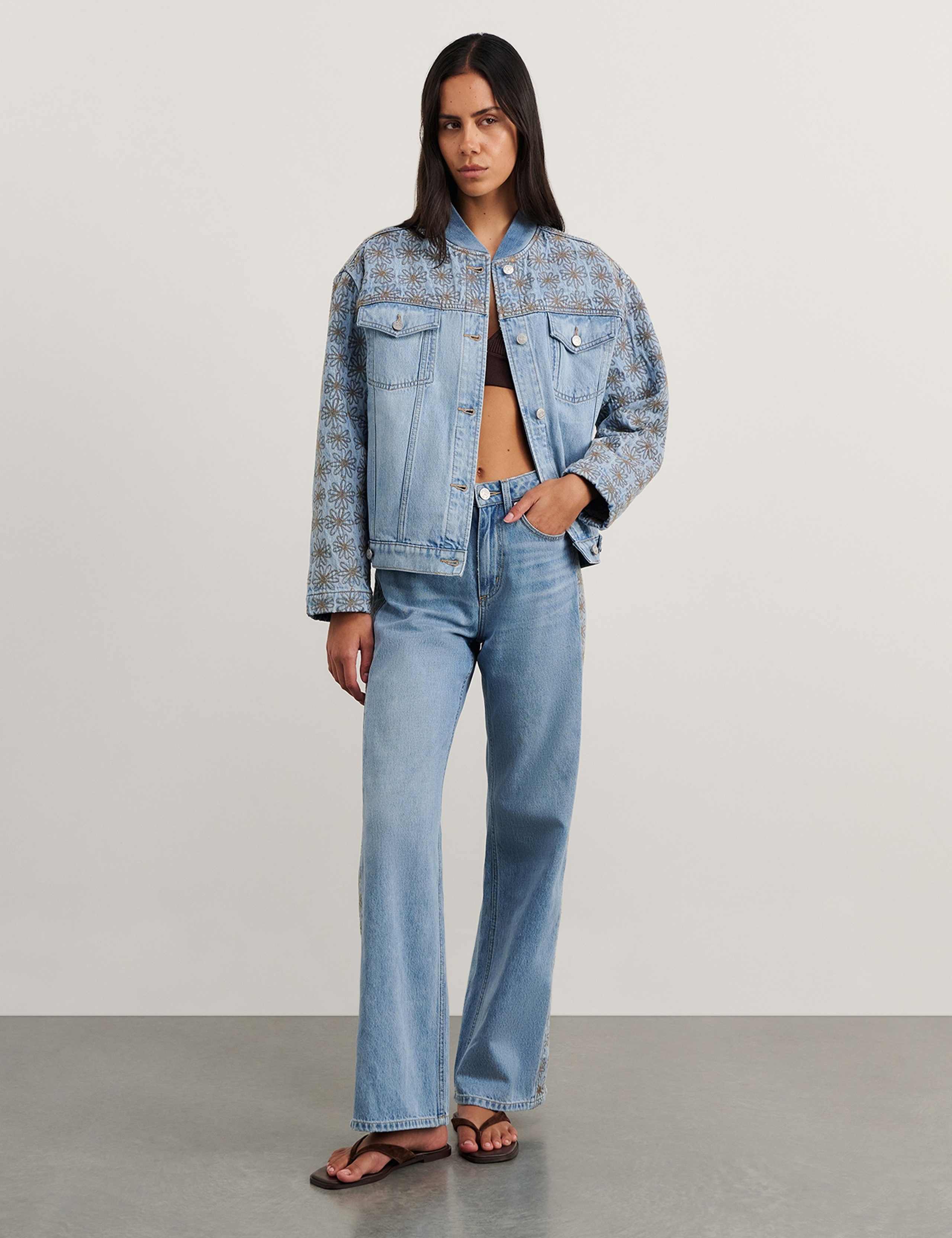 Printed Bomber Jacket 3 of 6