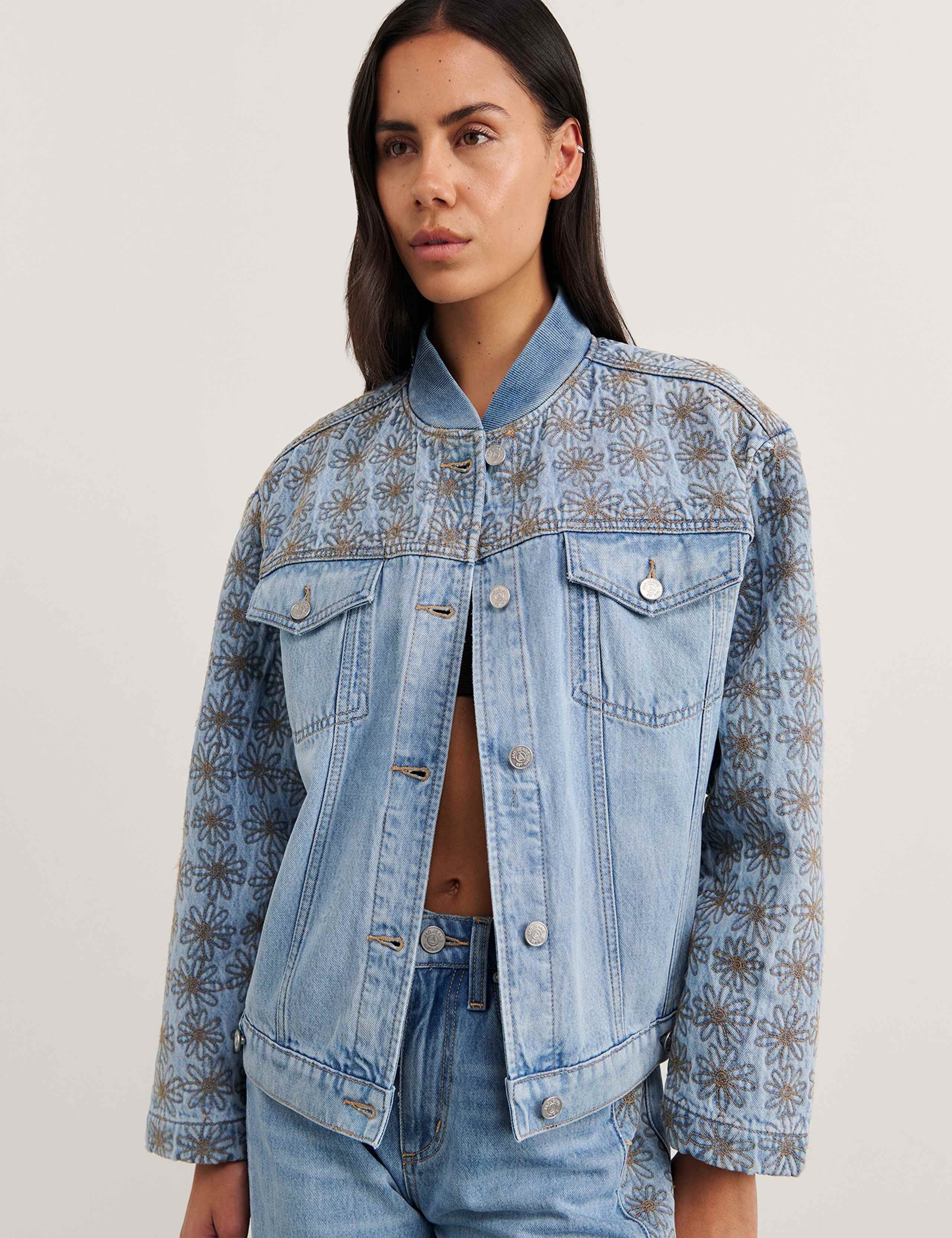 Printed Bomber Jacket 6 of 6