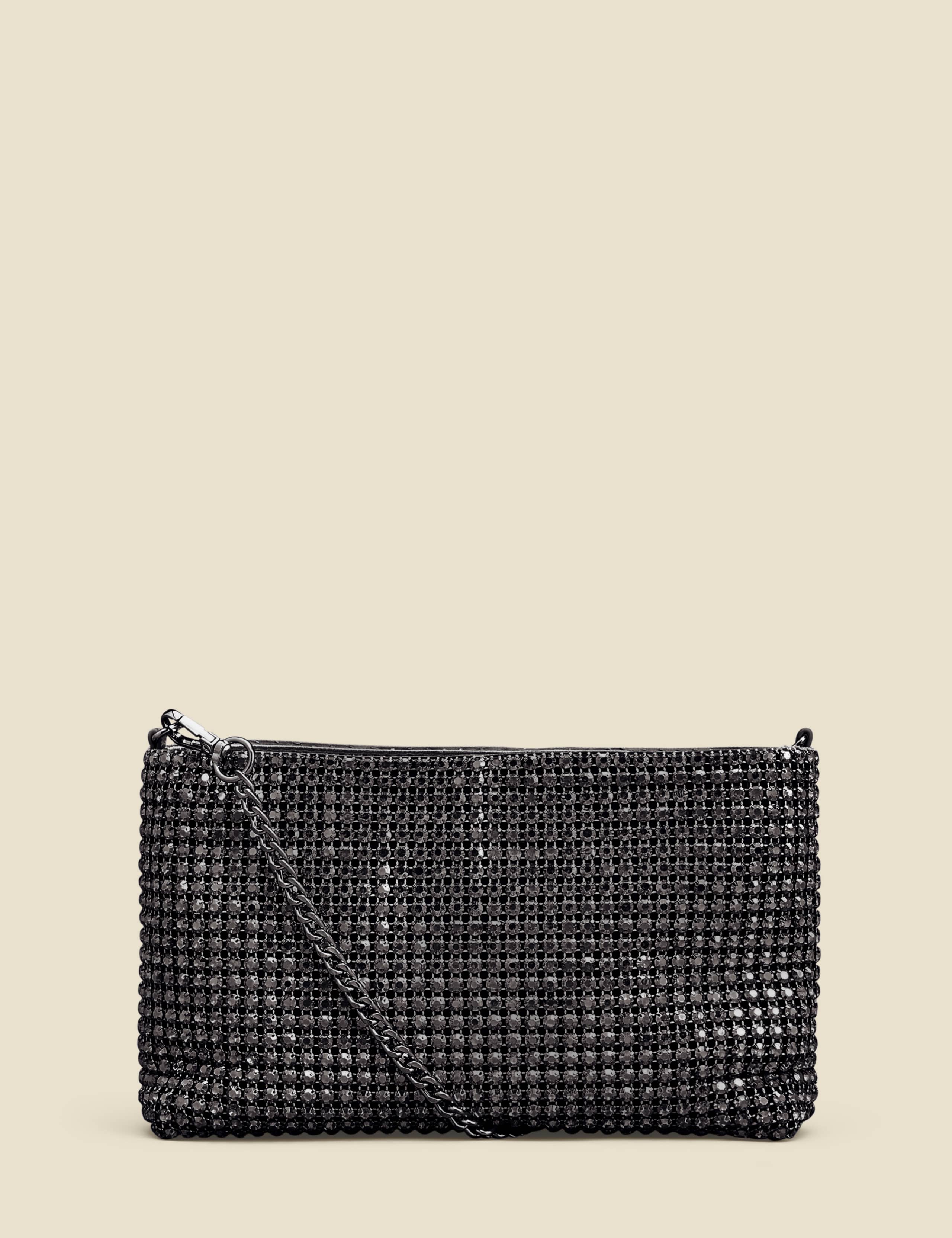 Rhinestone Clutch Bag 1 of 4