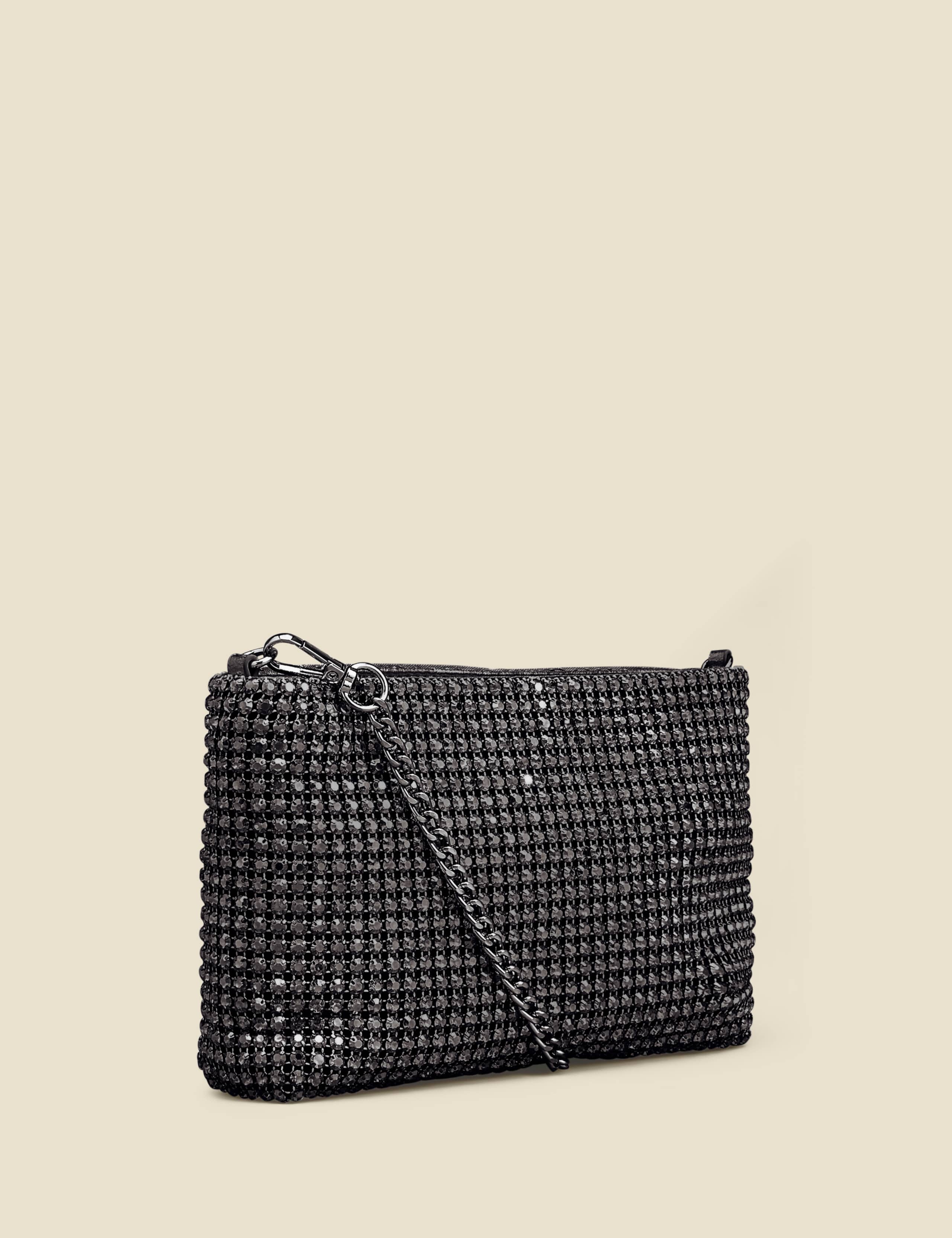 Rhinestone Clutch Bag 2 of 4