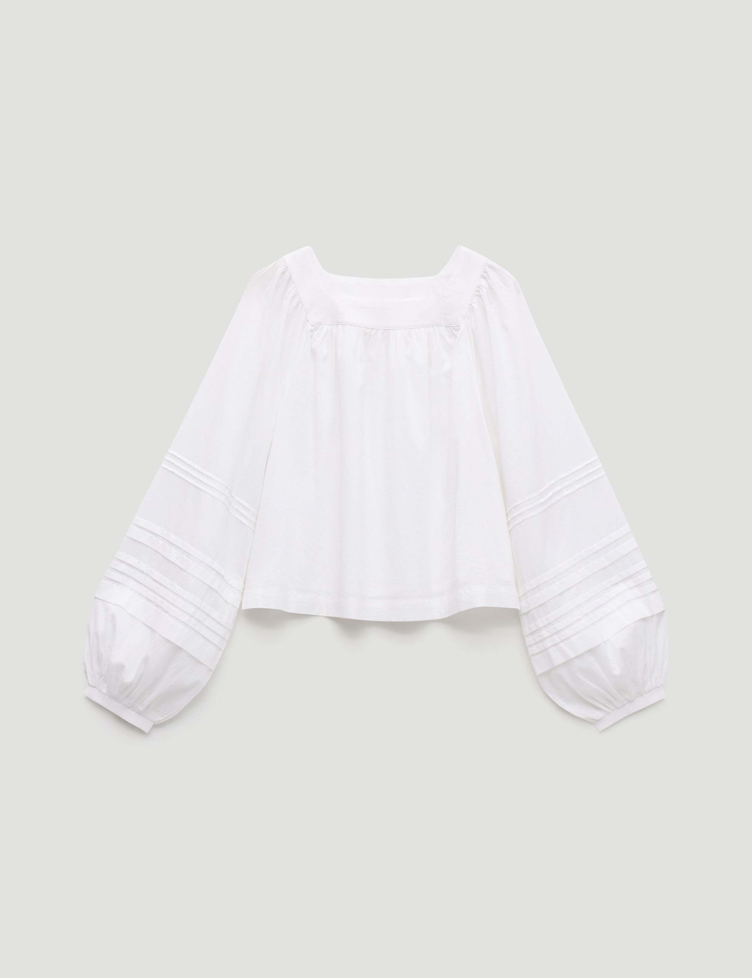 Pure Cotton Square Neckline Blouse 2 of 5