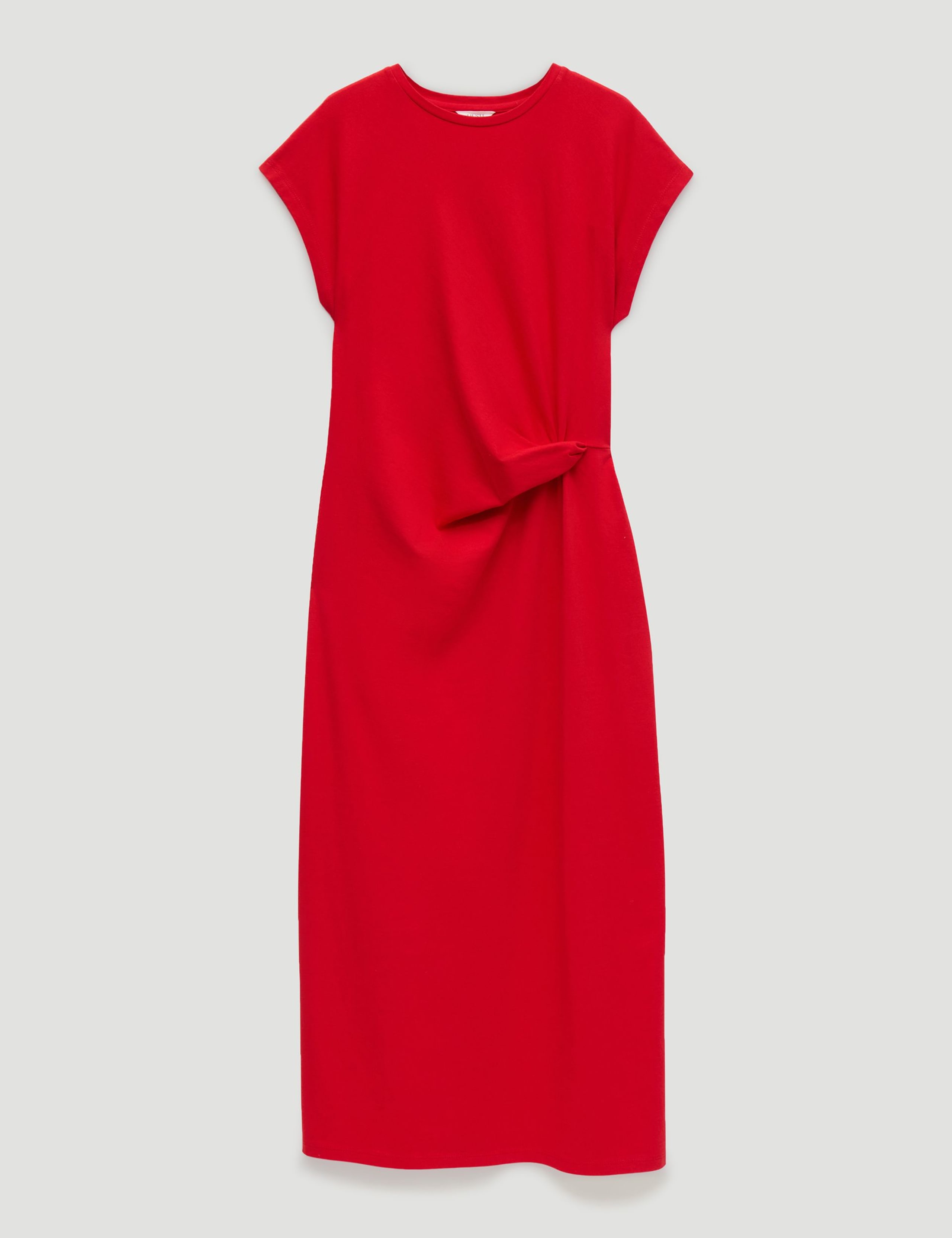 Pure Cotton Striped Midaxi Column Dress 2 of 5