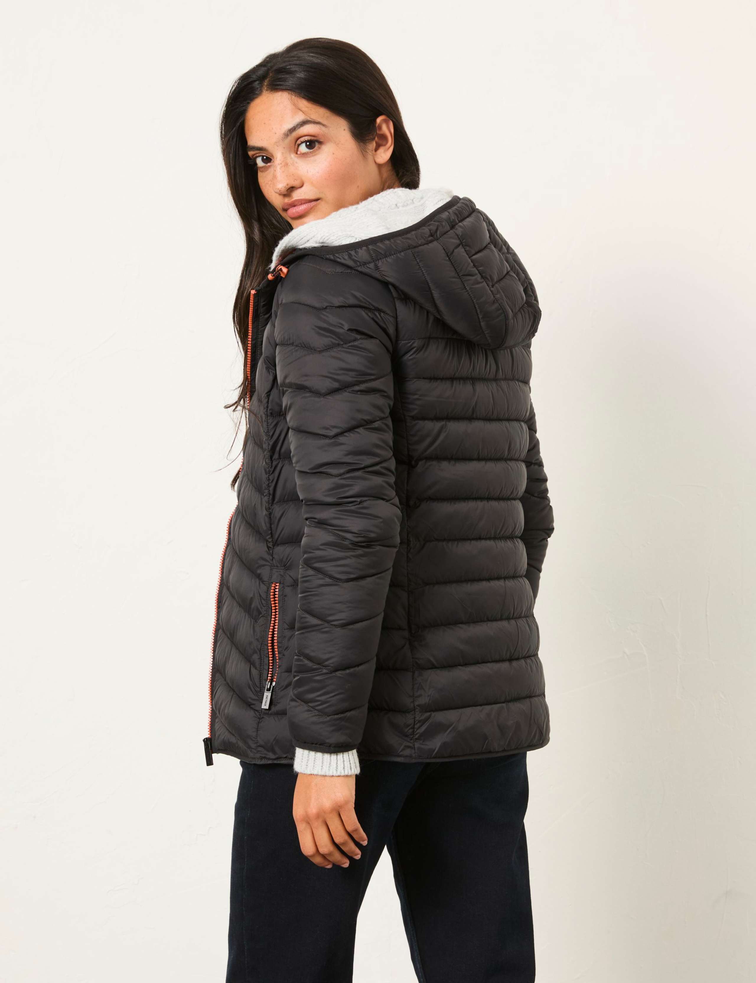 Lightweight Hooded Quilted Puffer Coat 3 of 6