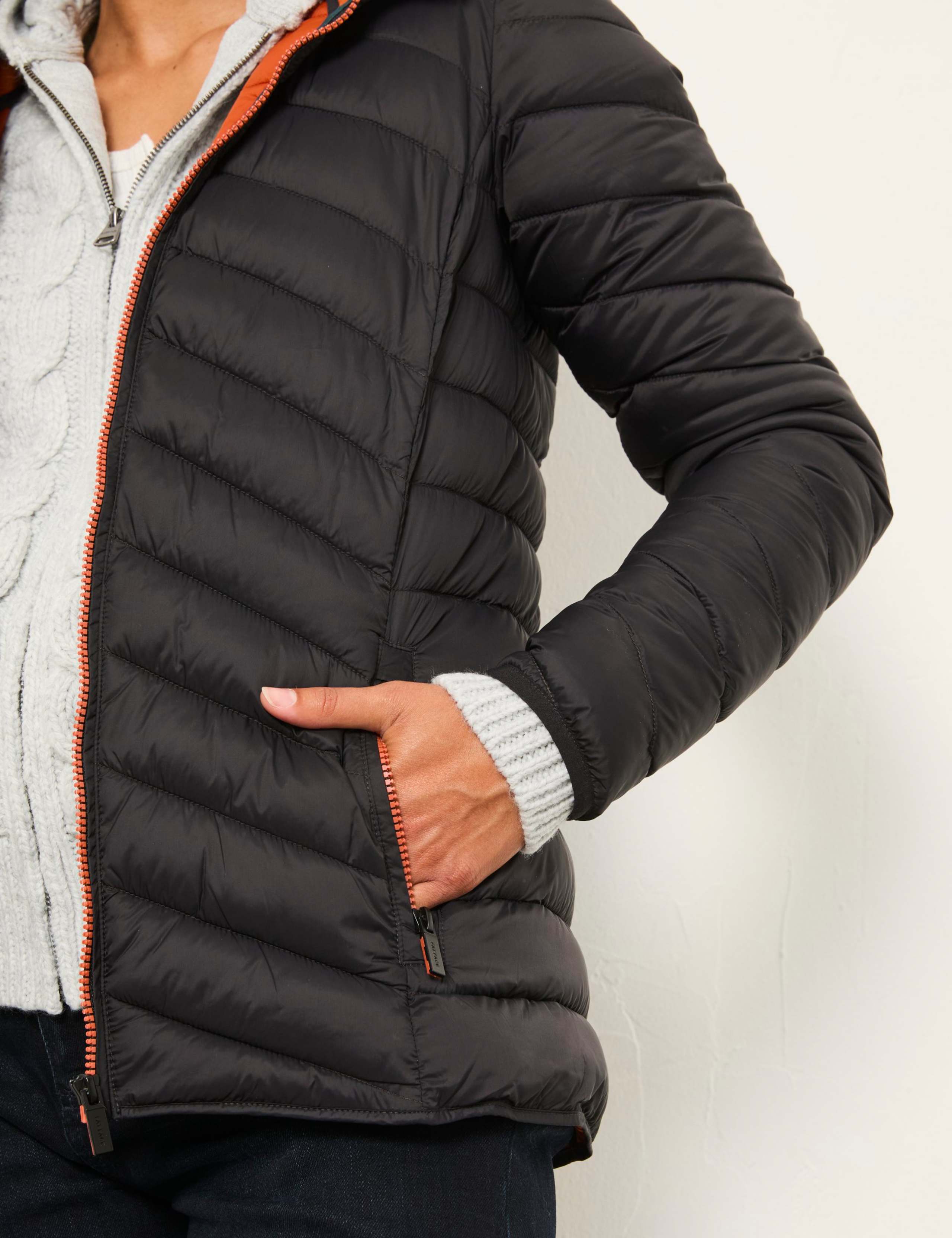 Lightweight Hooded Quilted Puffer Coat 5 of 6
