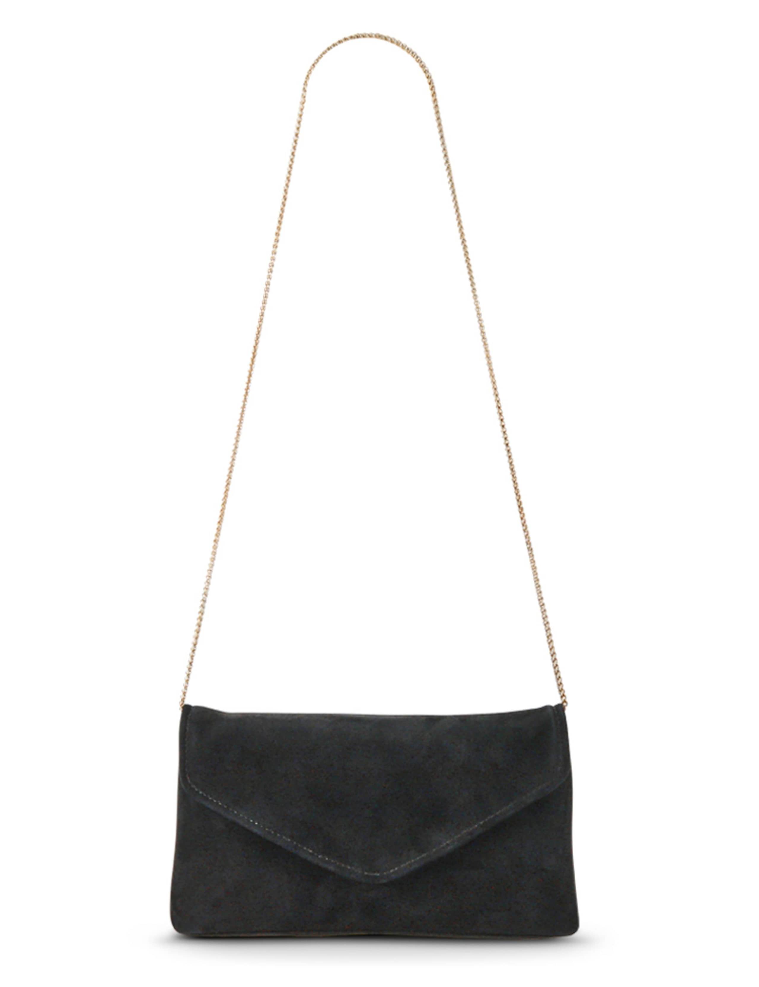 Suede Chain Strap Clutch Bag 2 of 4