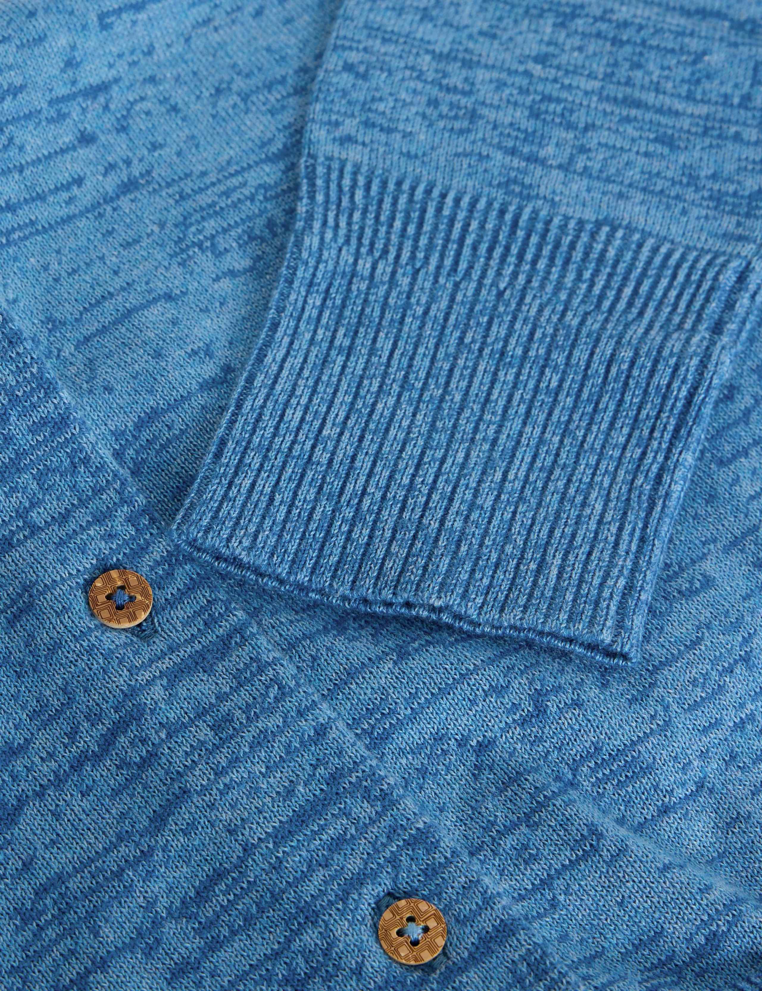 Pure Cotton Round Neck Cardigan 4 of 6