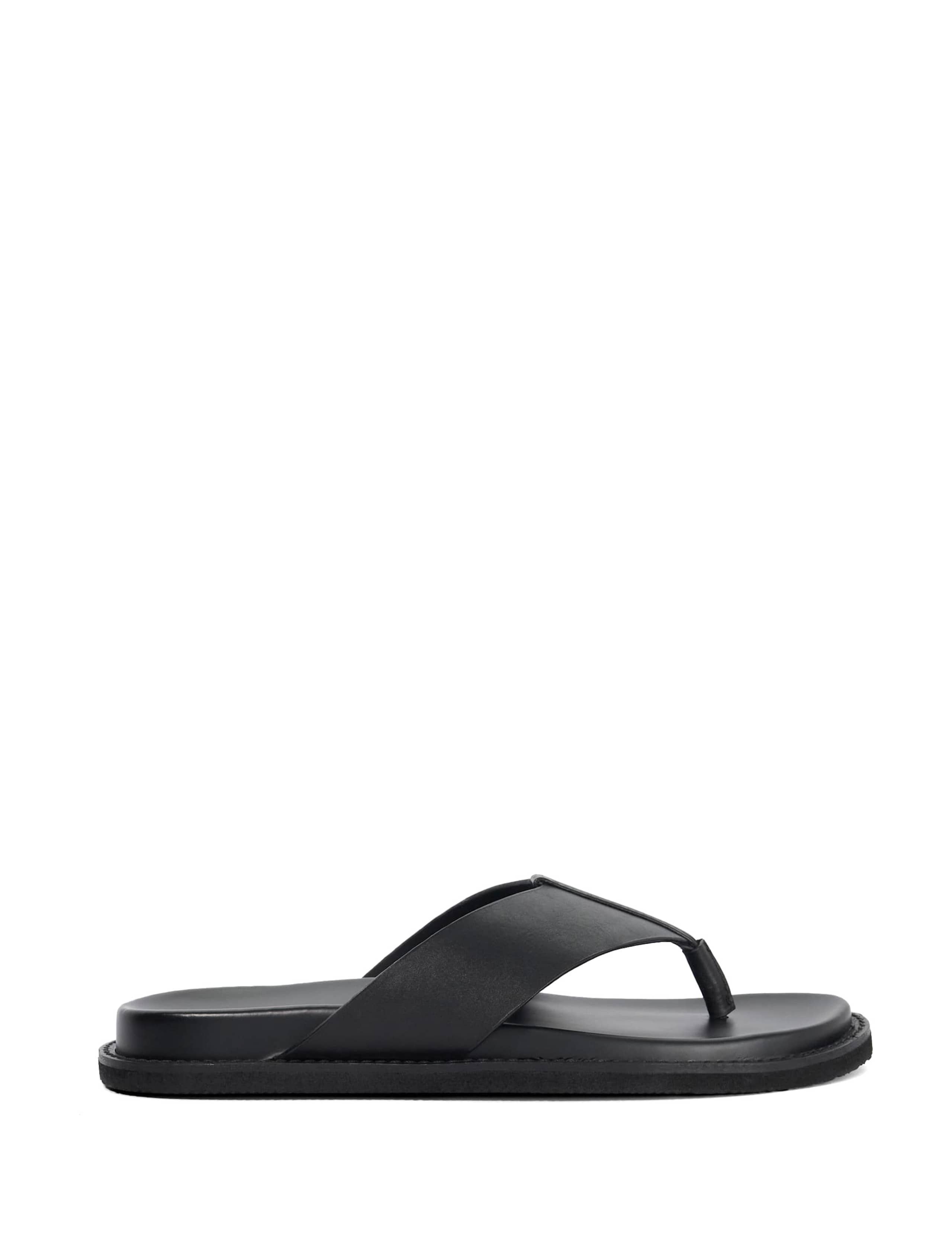 Irvin Leather Slip-On Sandals 1 of 5