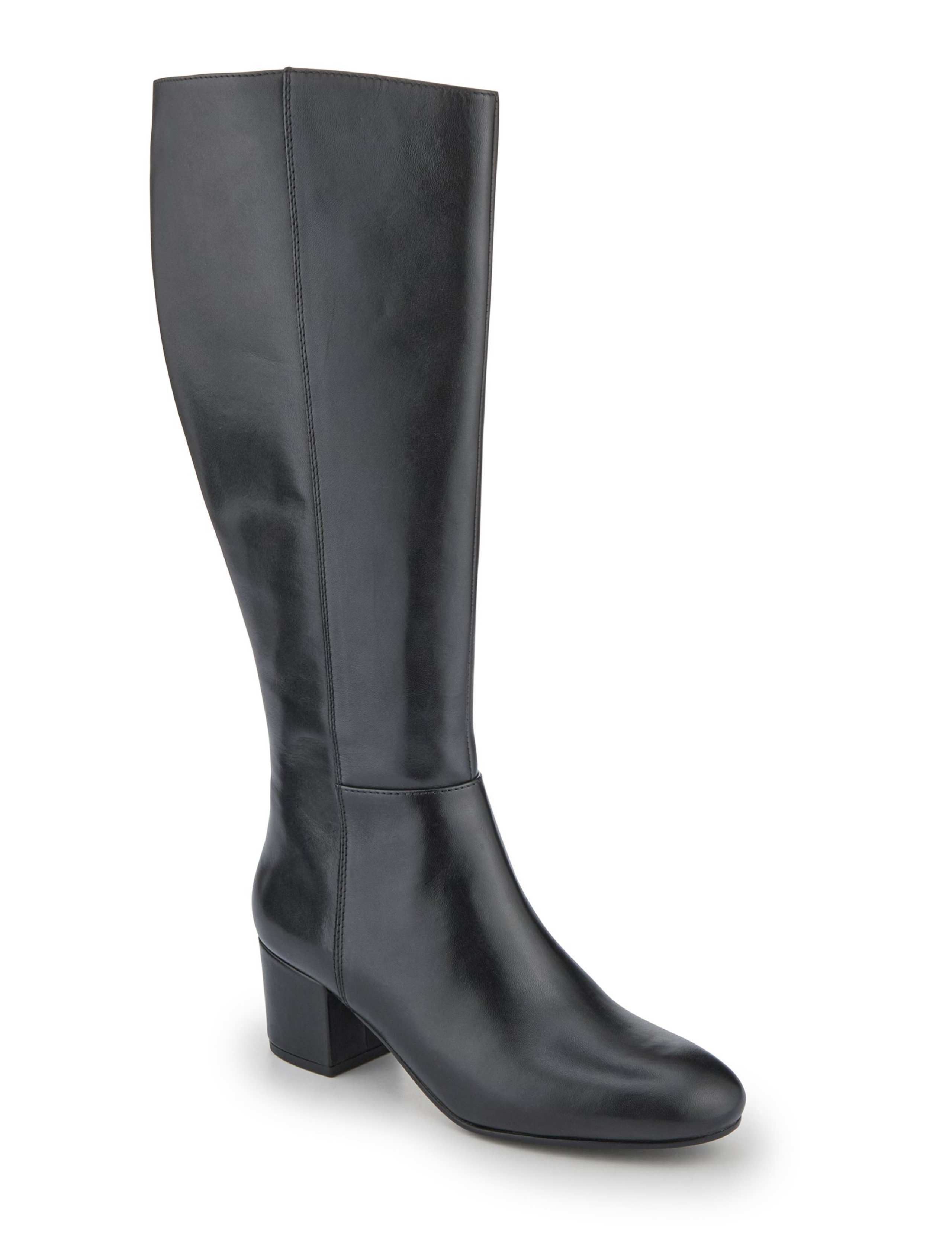 Leather Knee High Boots 3 of 6