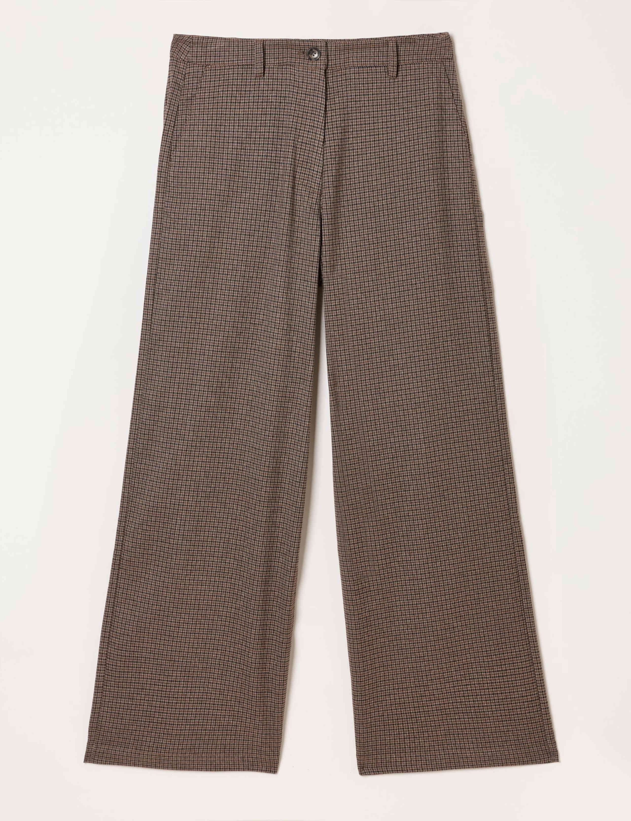 Checked Straight Leg Trousers 2 of 6