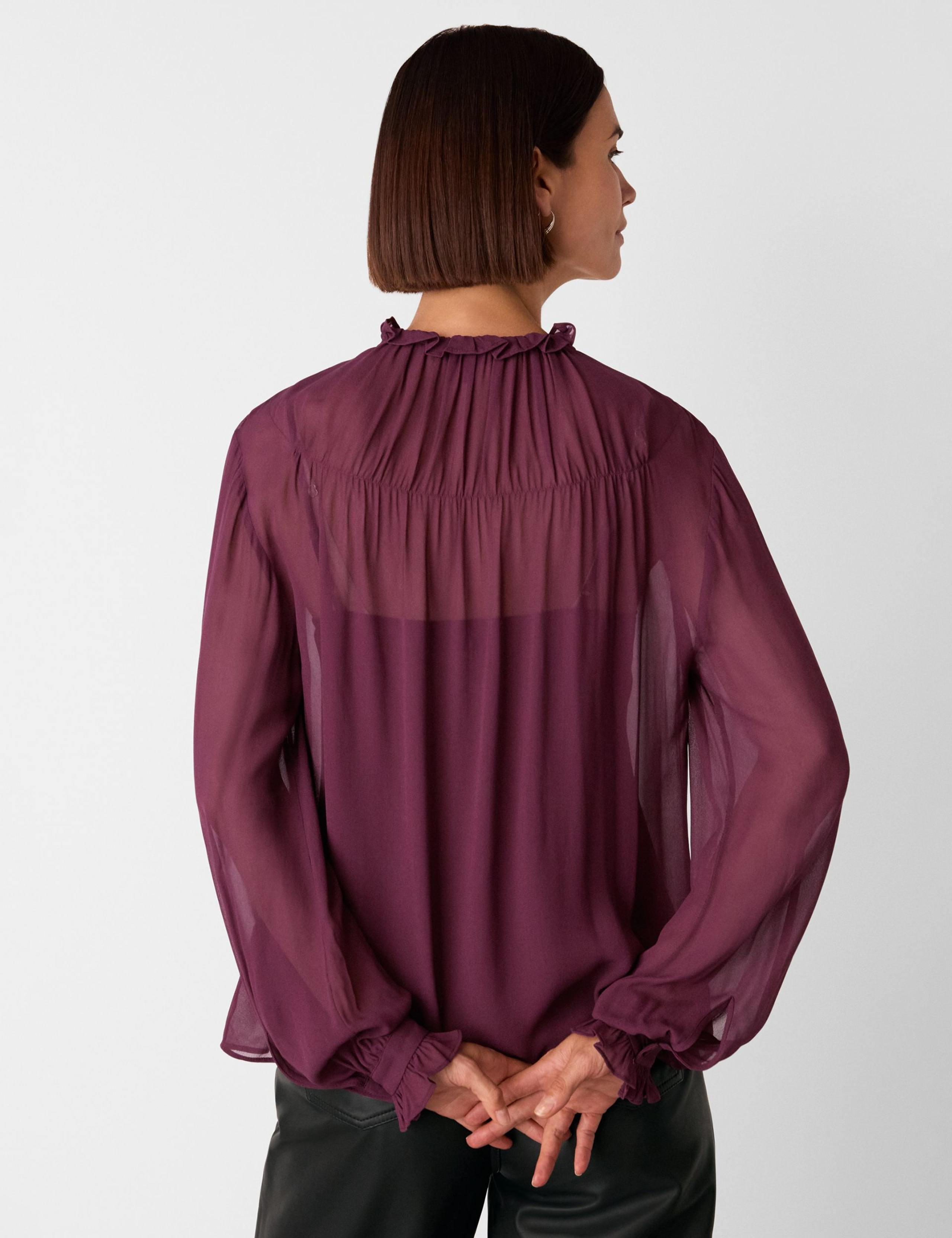 Tie Neck Blouse 3 of 4