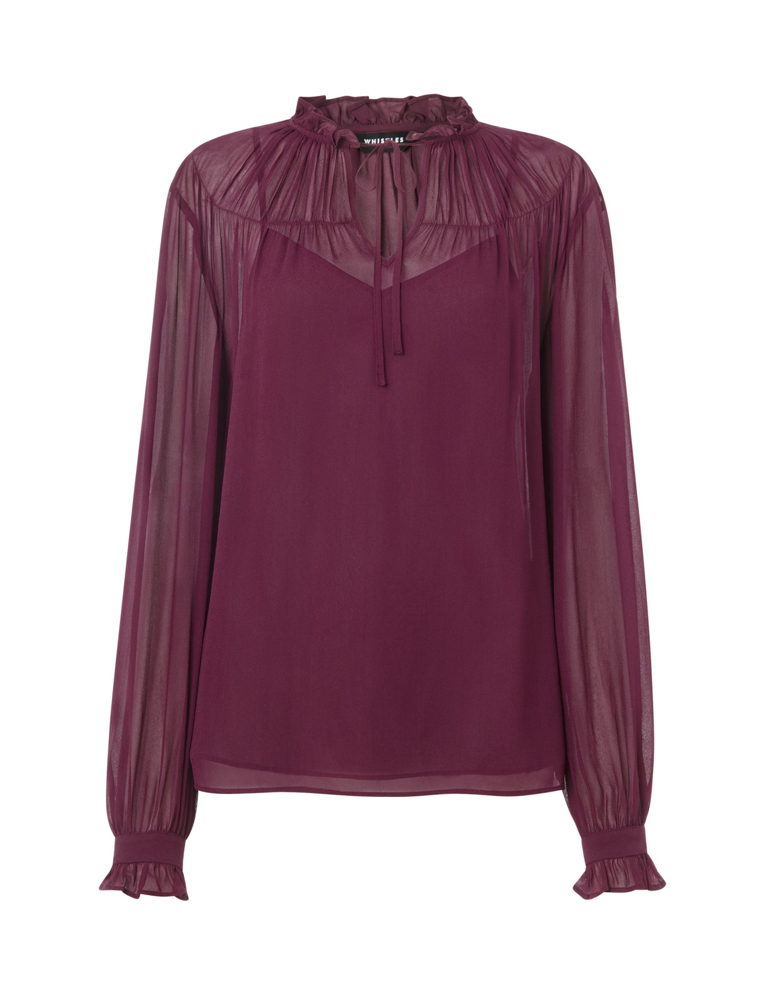 Tie Neck Blouse 2 of 4