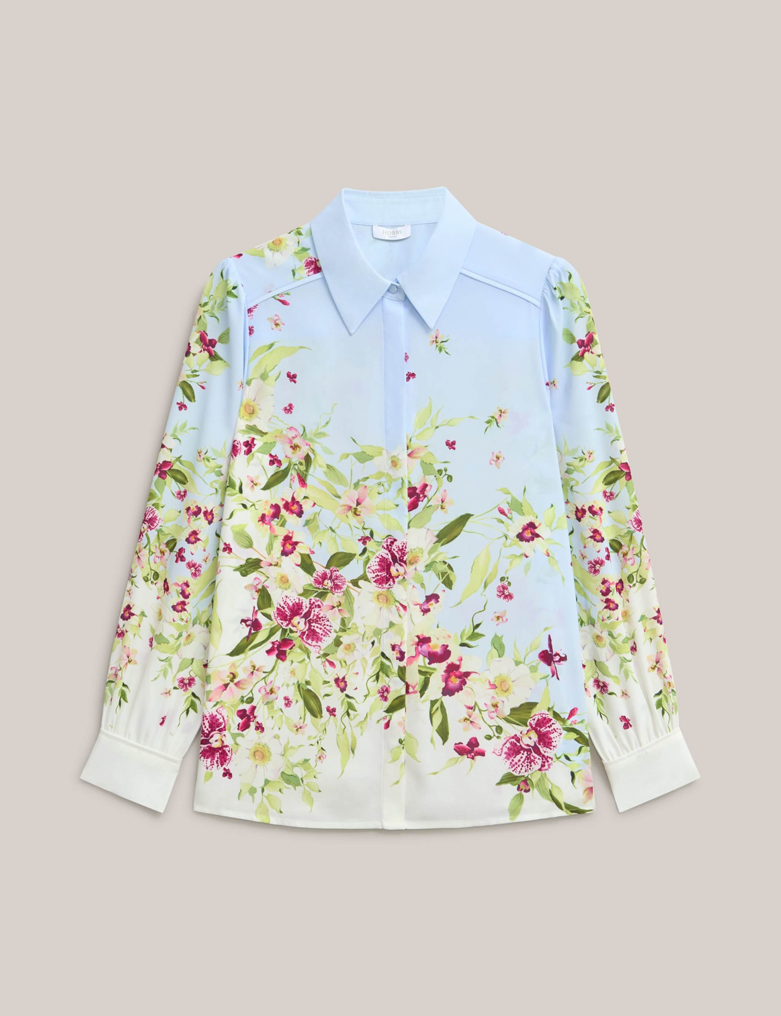 Floral Collared Button Through Shirt 2 of 5