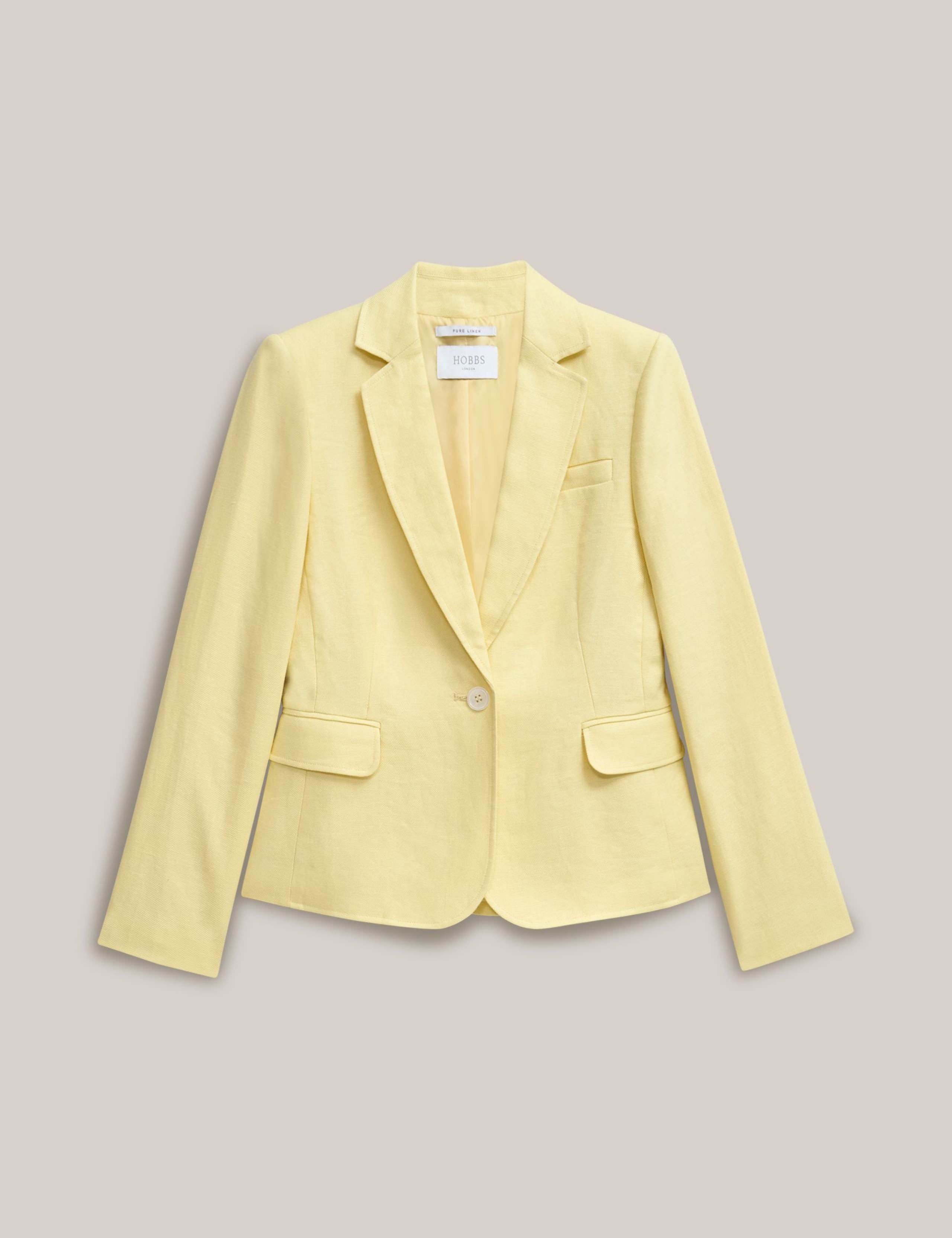 Pure Linen Tailored Jacket 2 of 5