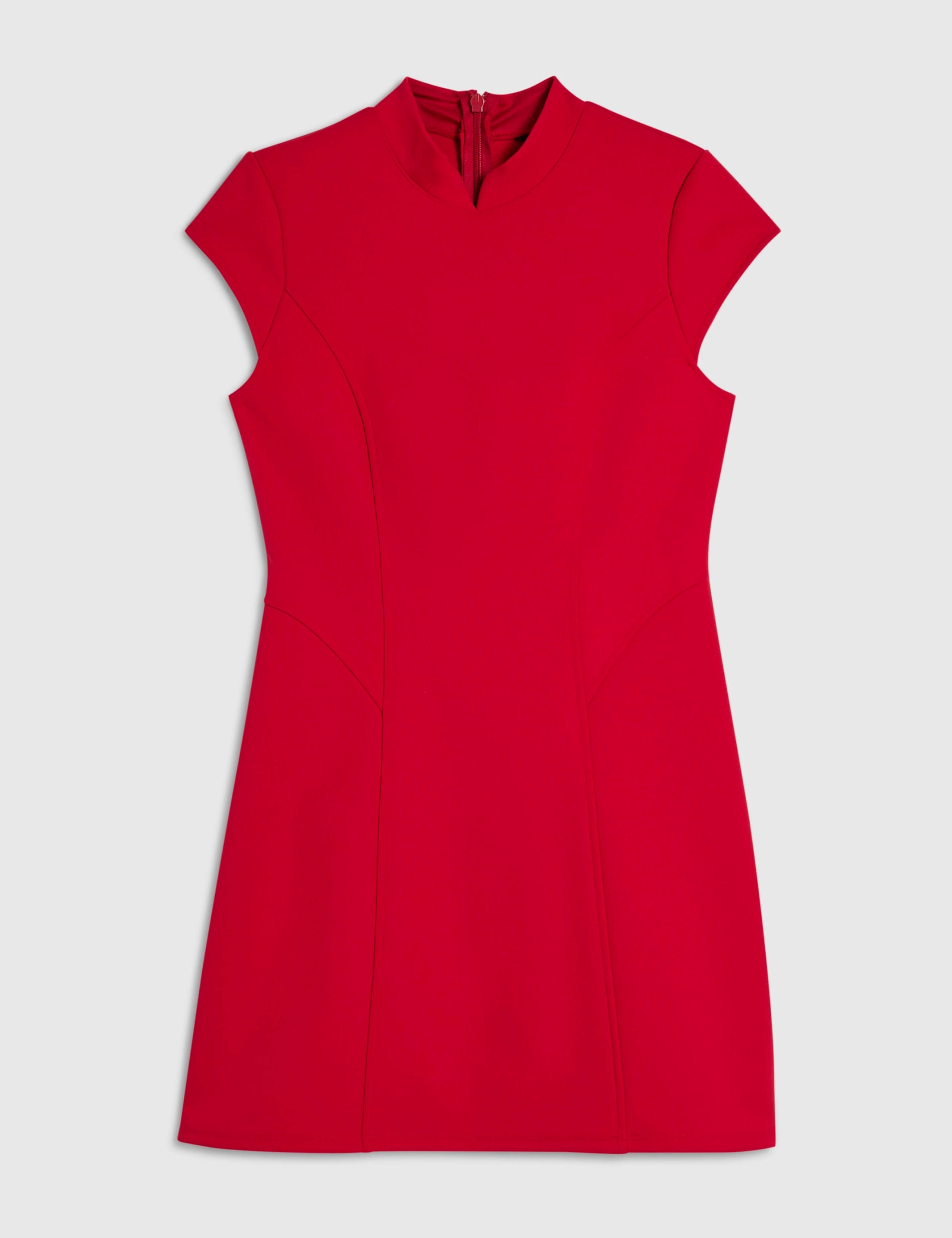 High Neck Mini Dress 6 of 6