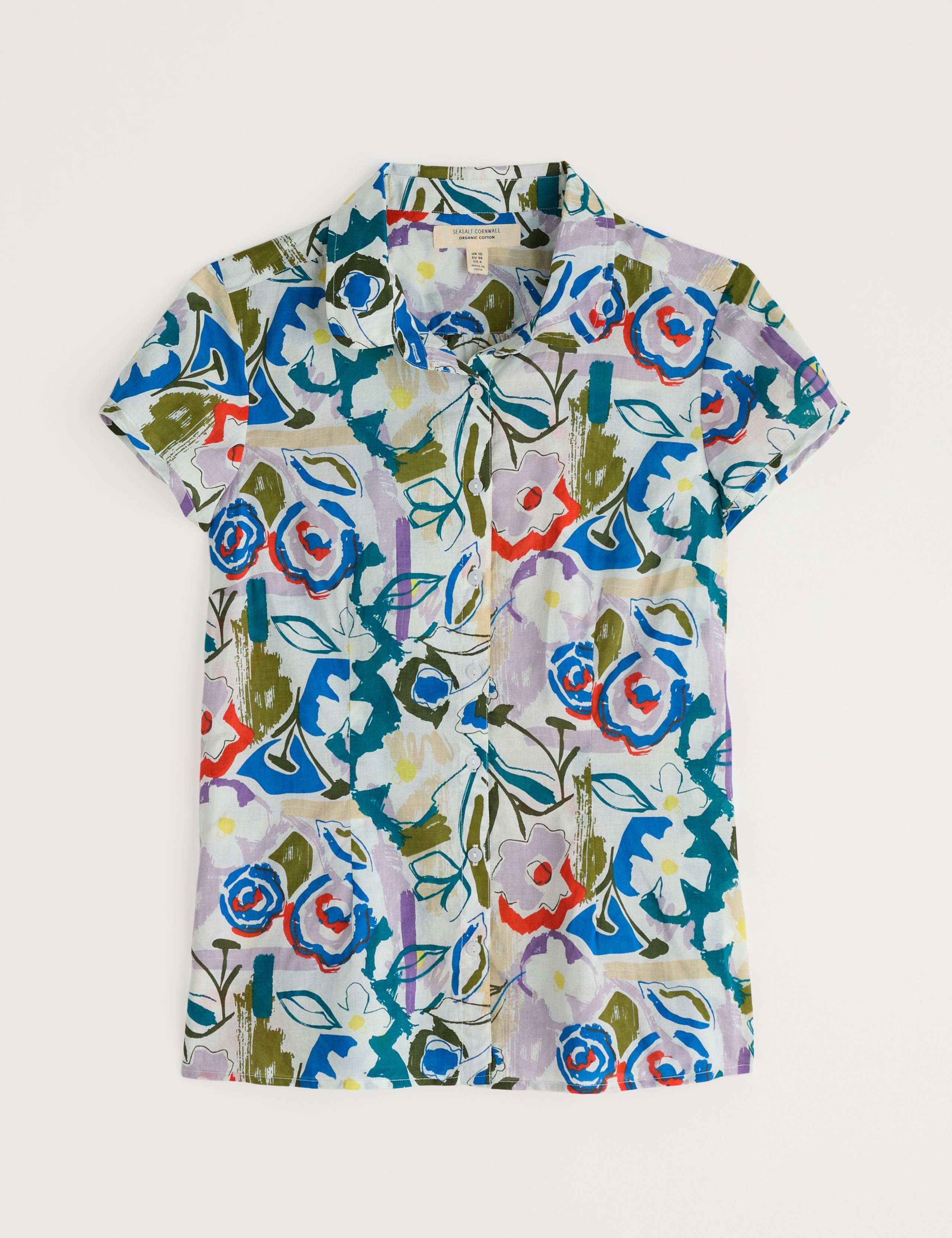 Pure Cotton Floral Shirt 2 of 4