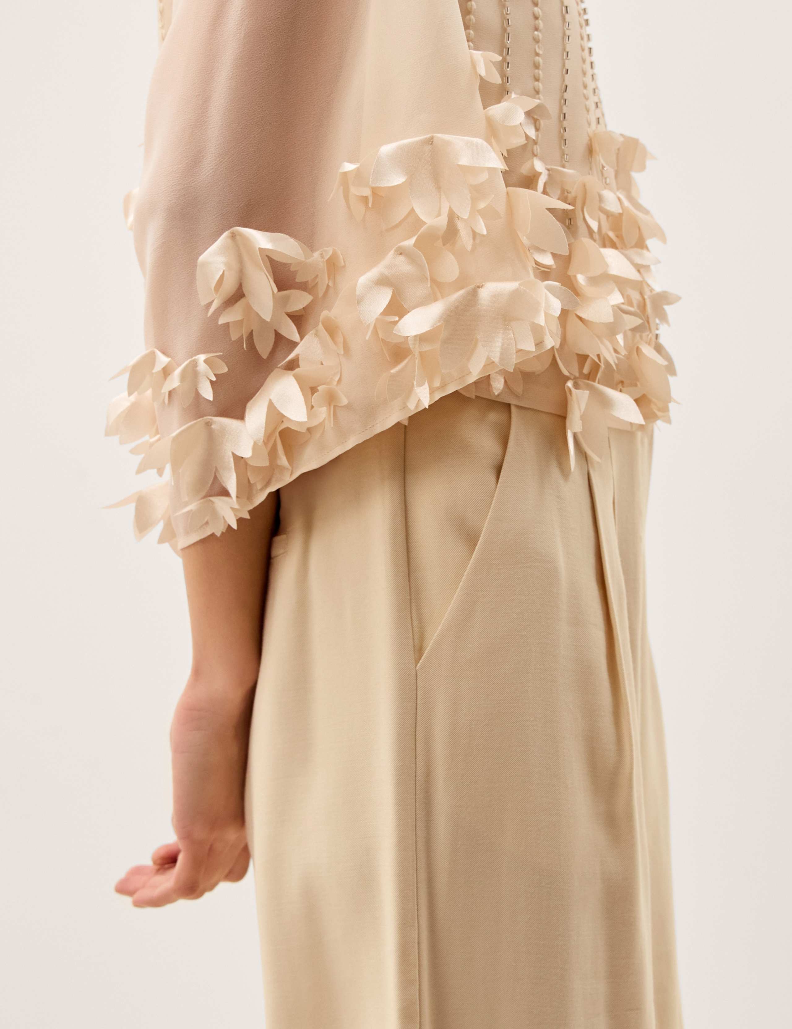 Embellished Collarless Jacket 6 of 6
