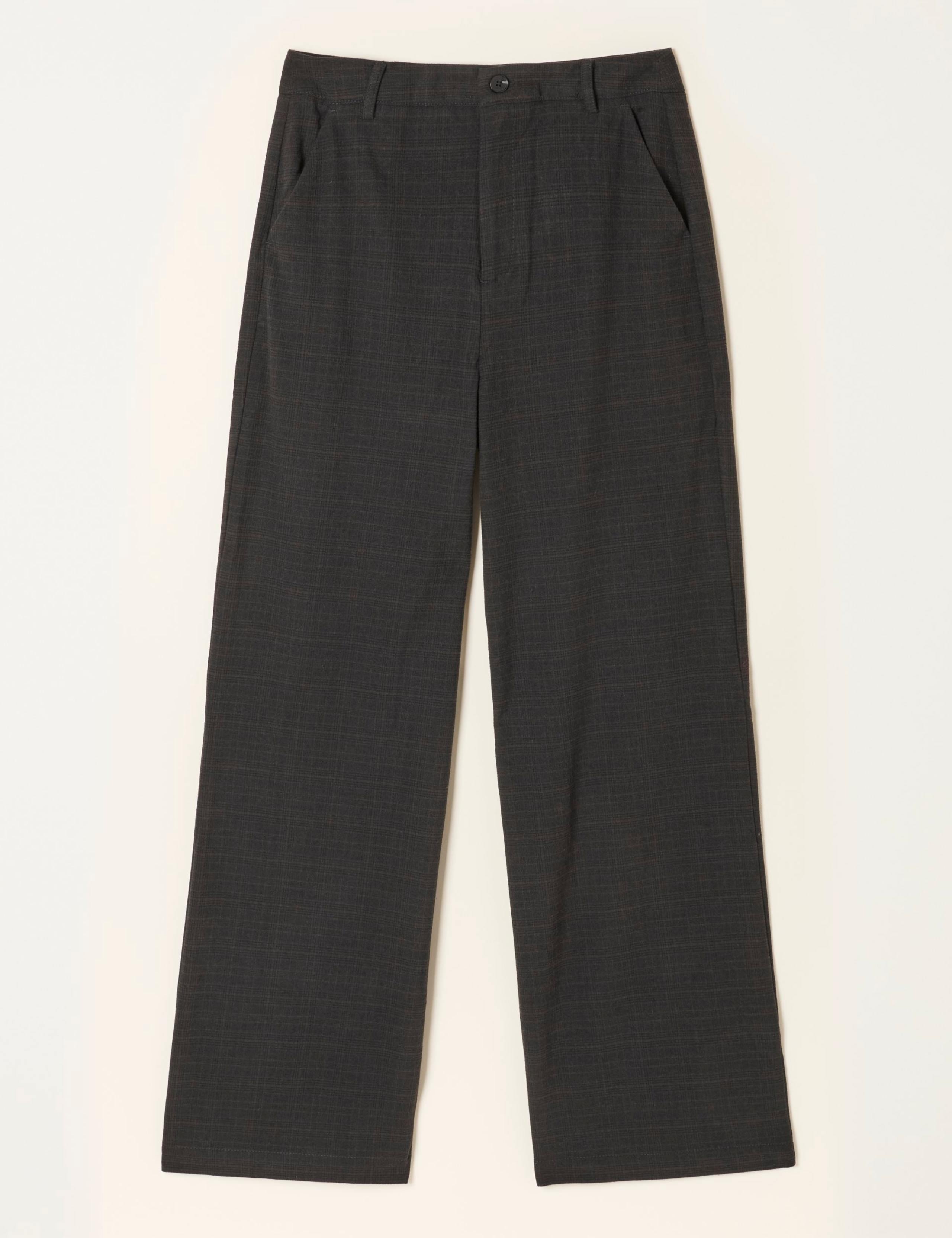 Checked Straight Leg Trousers 2 of 6