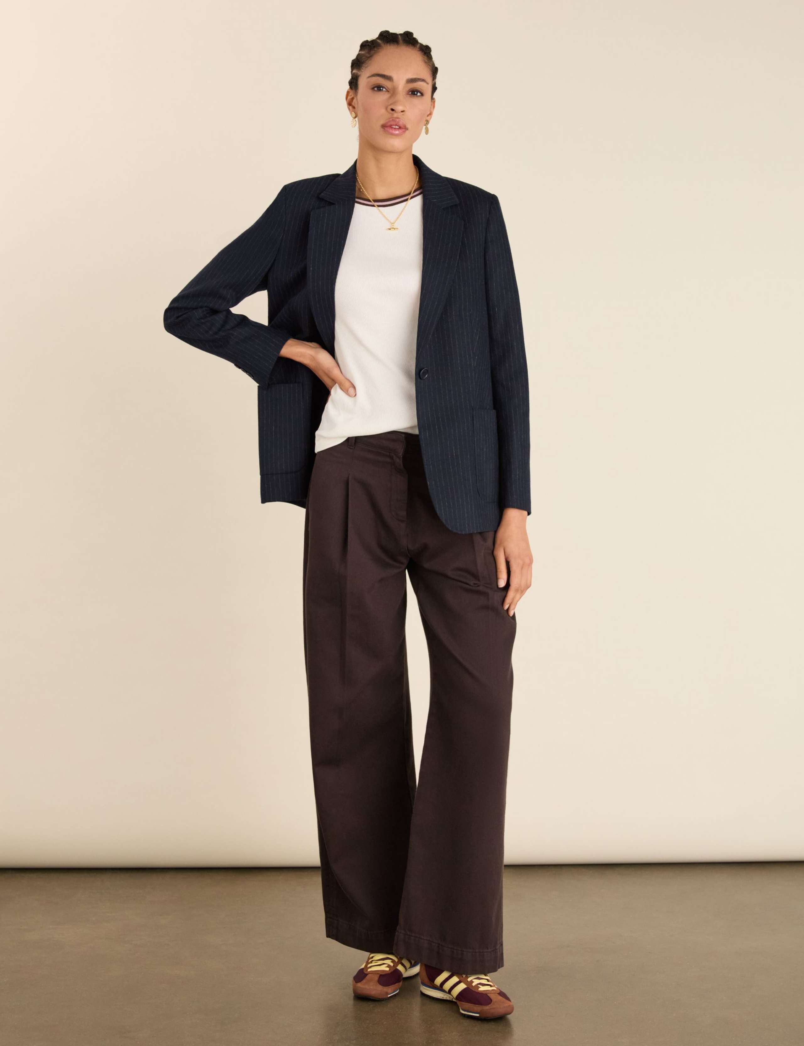 Pure Cotton Ribbed T-Shirt 4 of 4