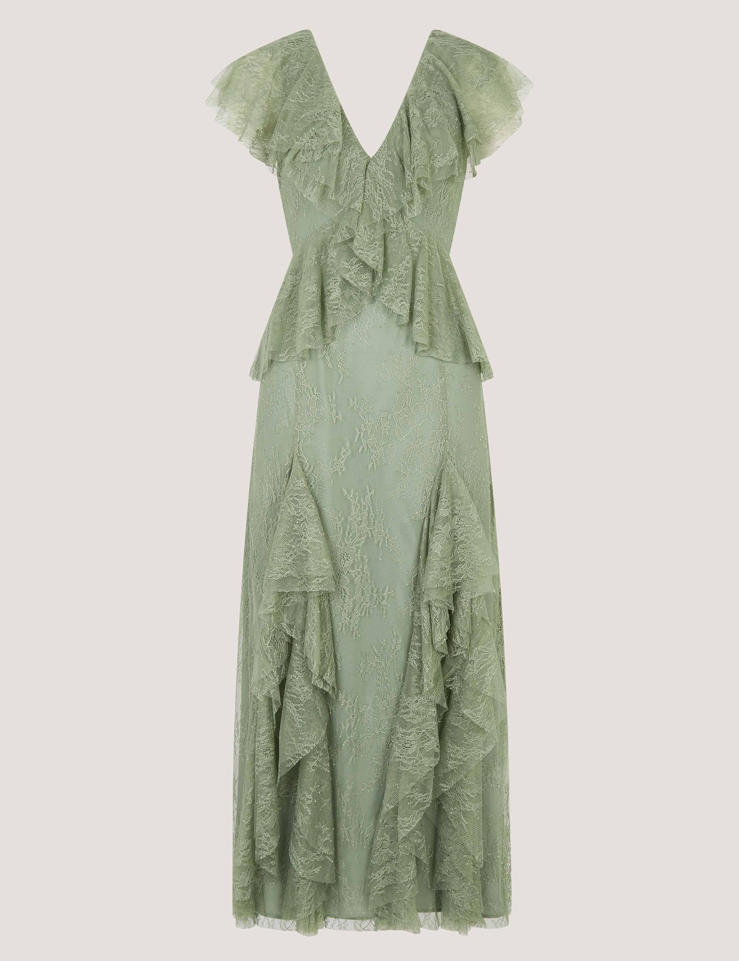 Lace V-Neck Midaxi Tea Dress 2 of 6