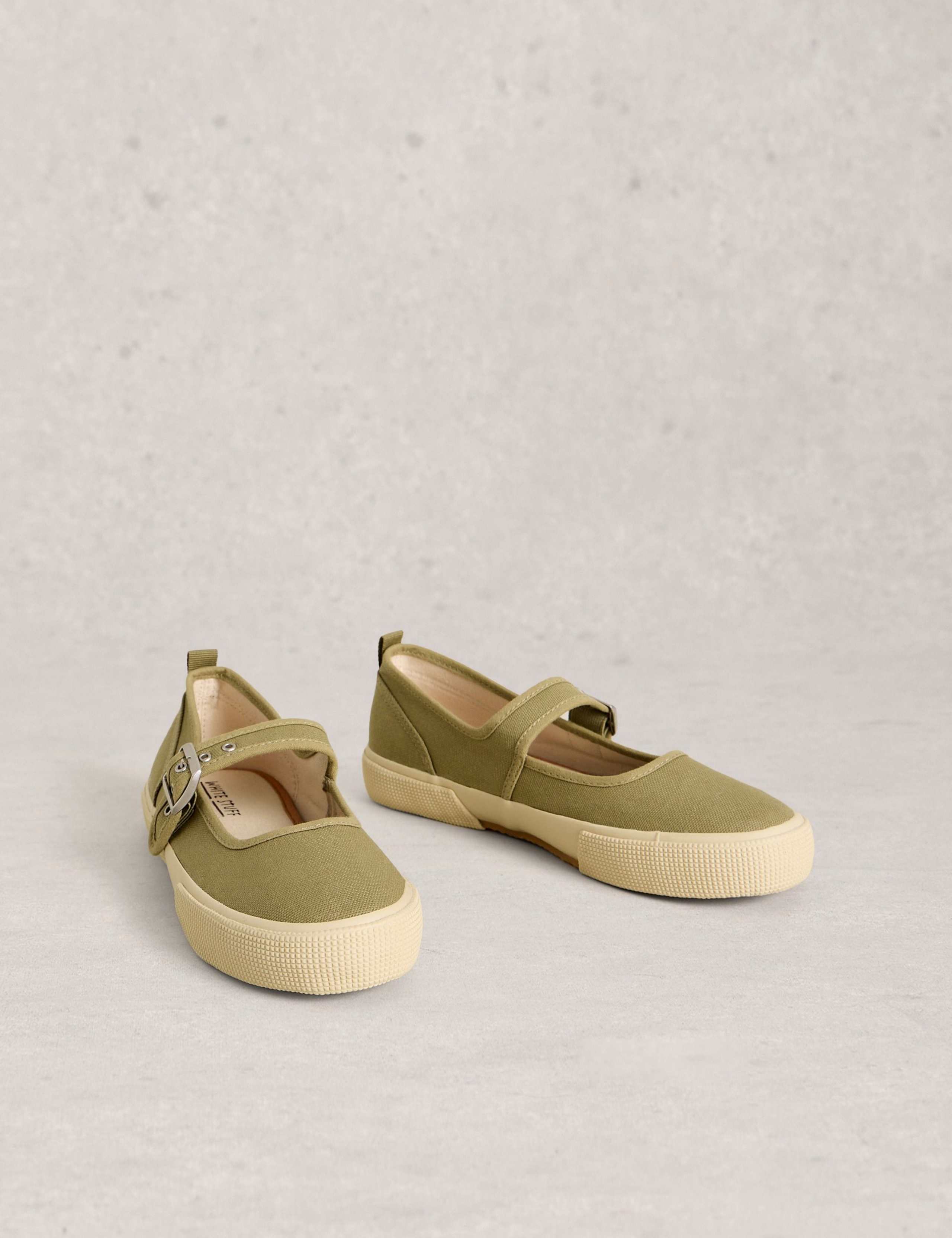 Canvas Mary Jane Trainers 2 of 4