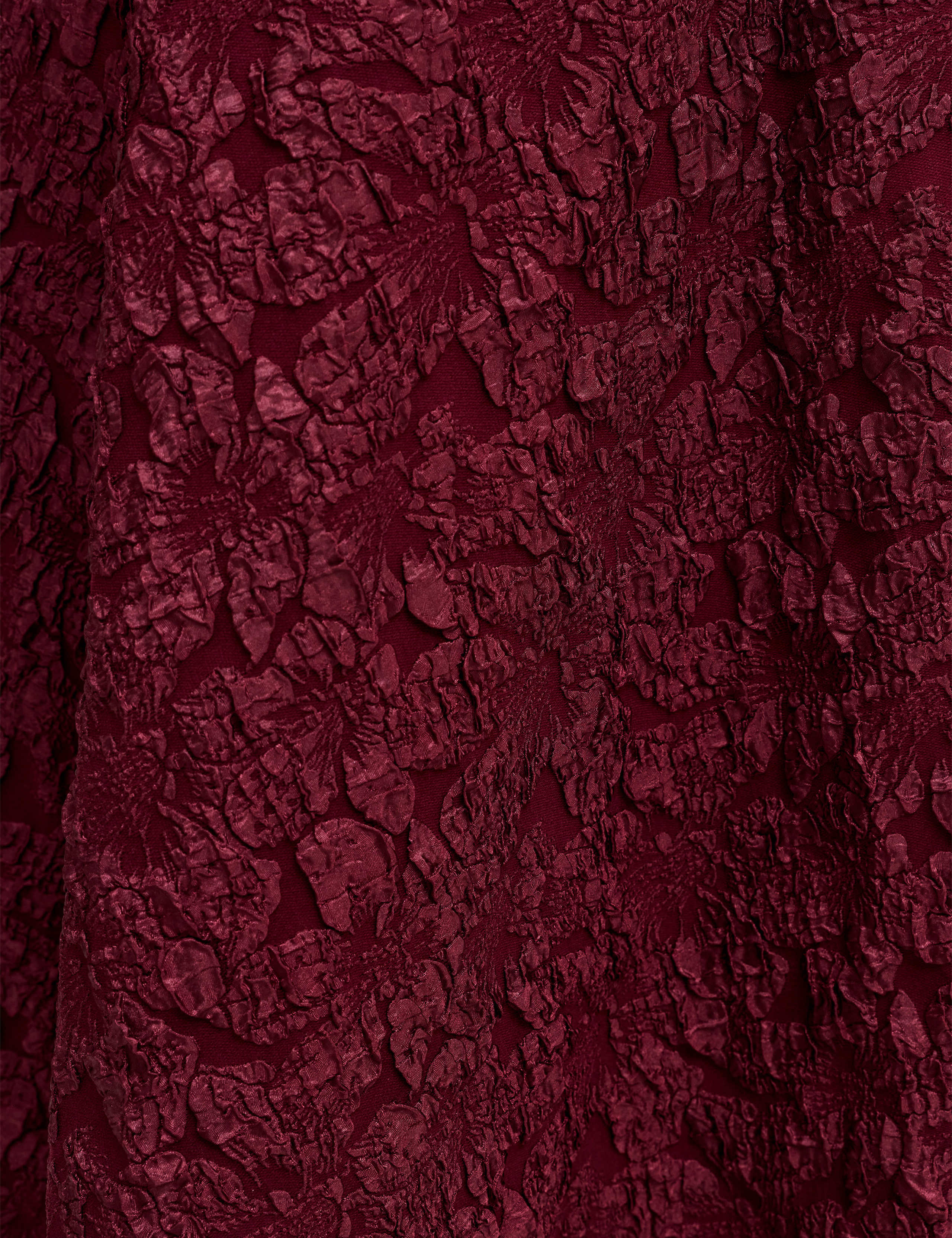 Jacquard Square Neck Midi Swing Dress 6 of 7