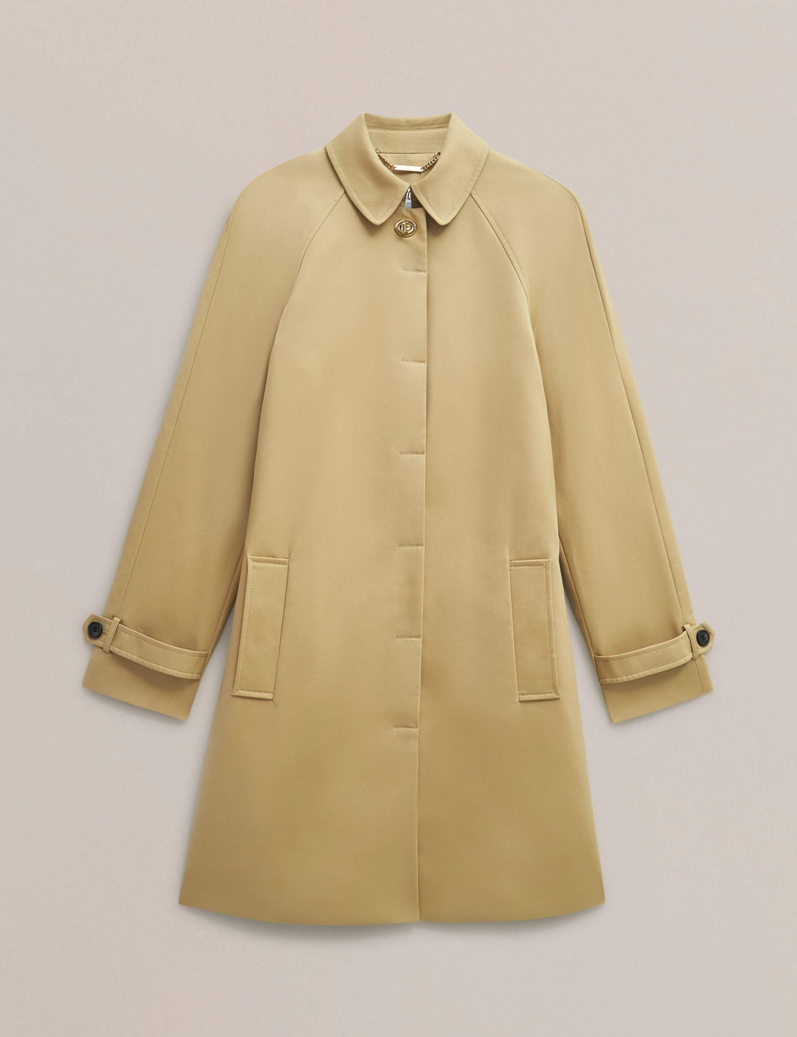 Cotton Rich Collared Trench Coat 2 of 7