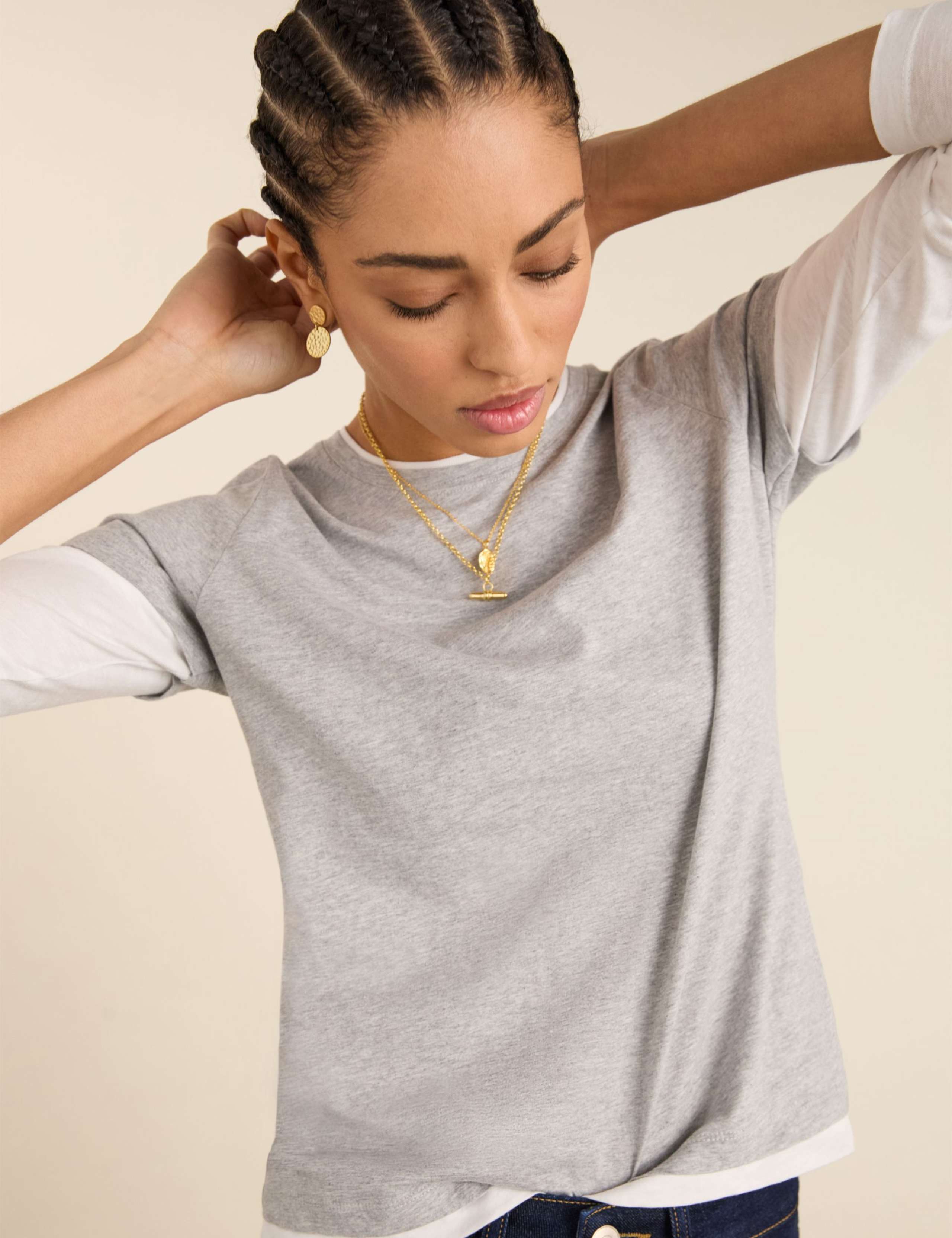 Pure Cotton Double Layer Top 1 of 5