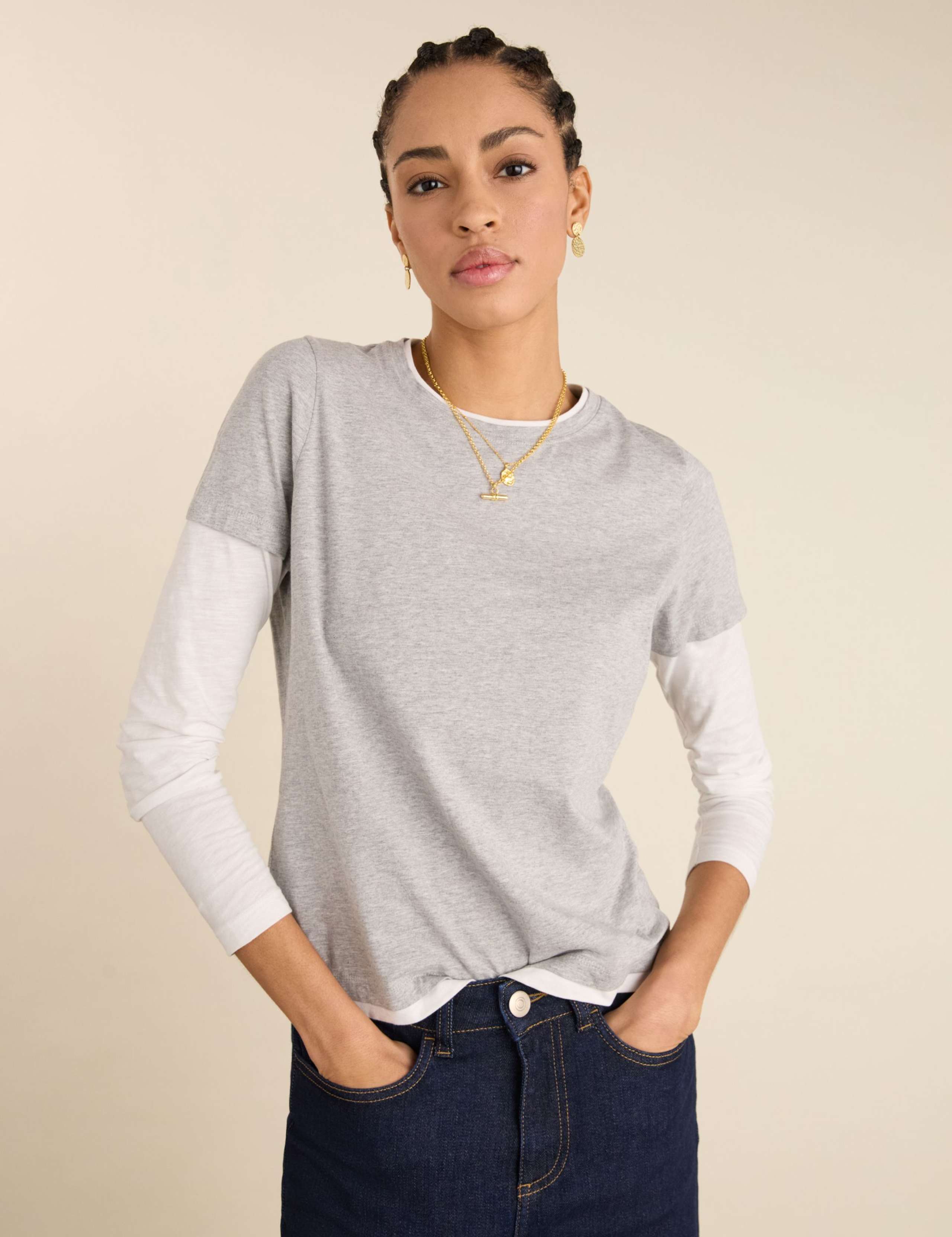 Pure Cotton Double Layer Top 3 of 5