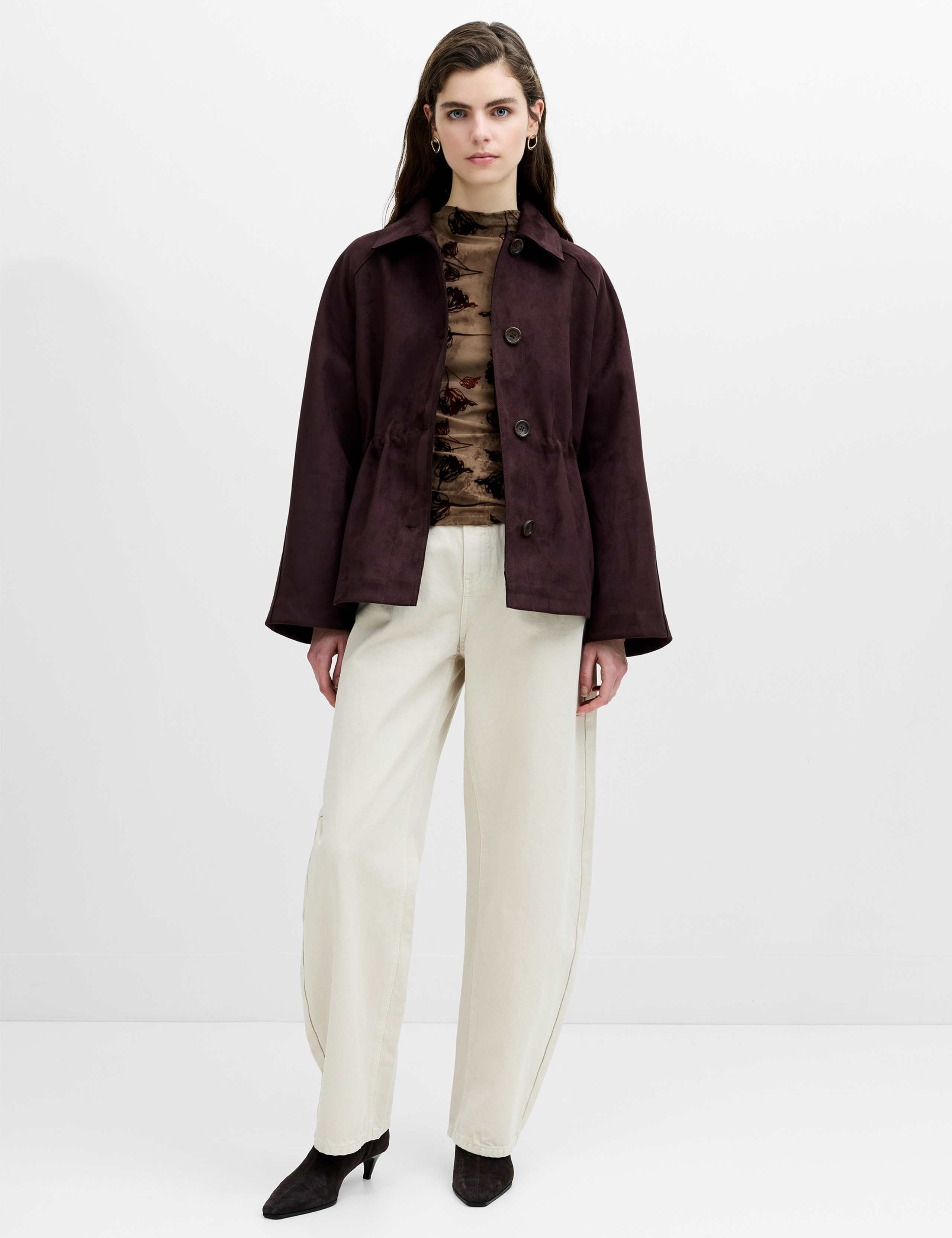 Suedette Short Jacket 6 of 6