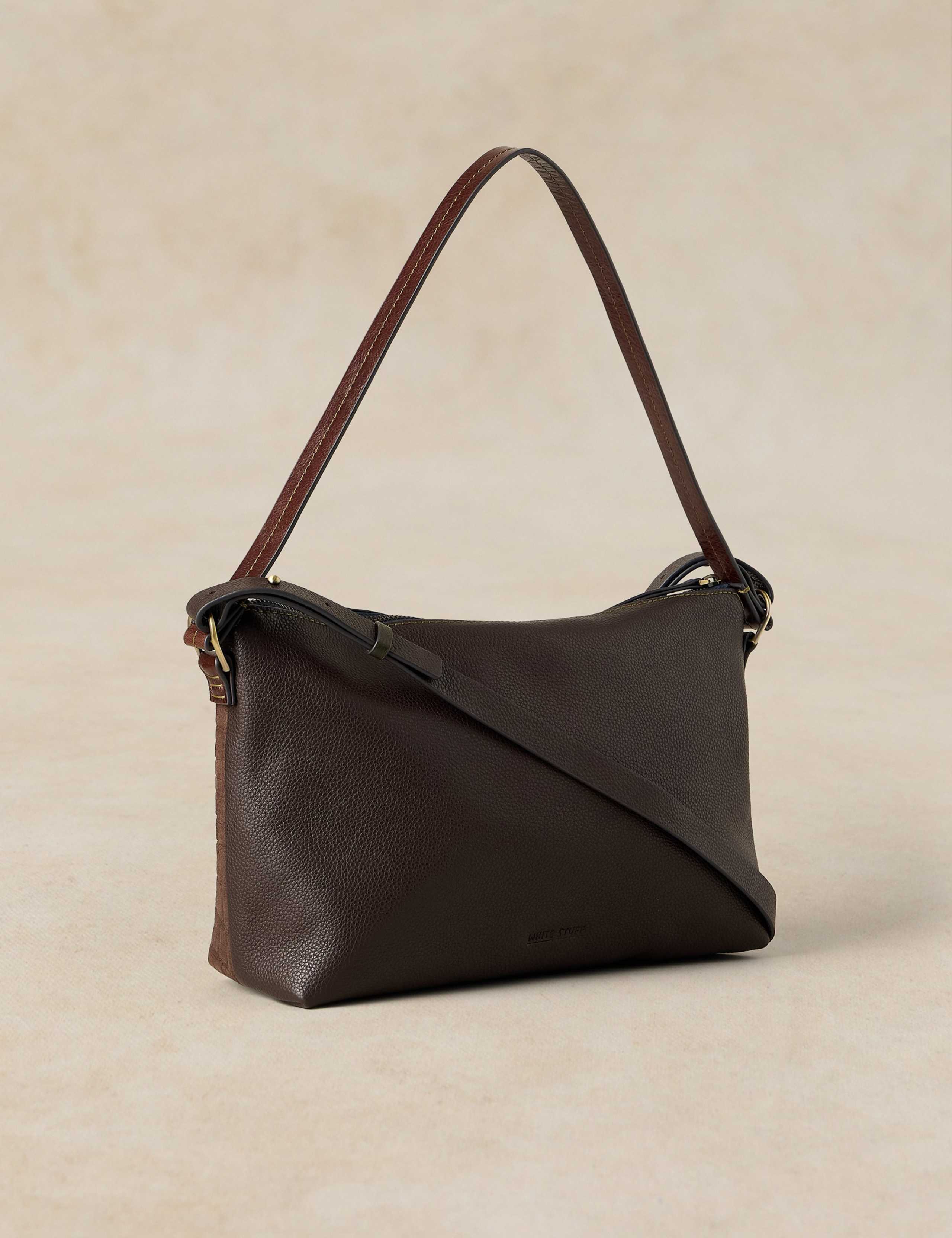 Leather Cross Body Bag 2 of 5