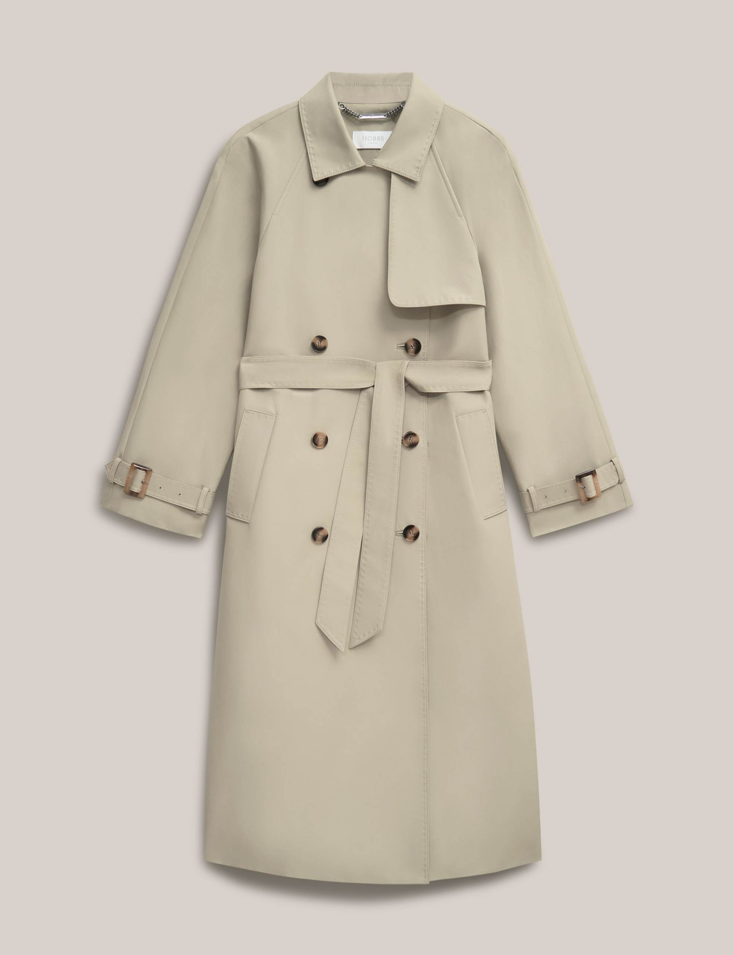 Cotton Rich Double Breasted Trench Coat 2 of 5