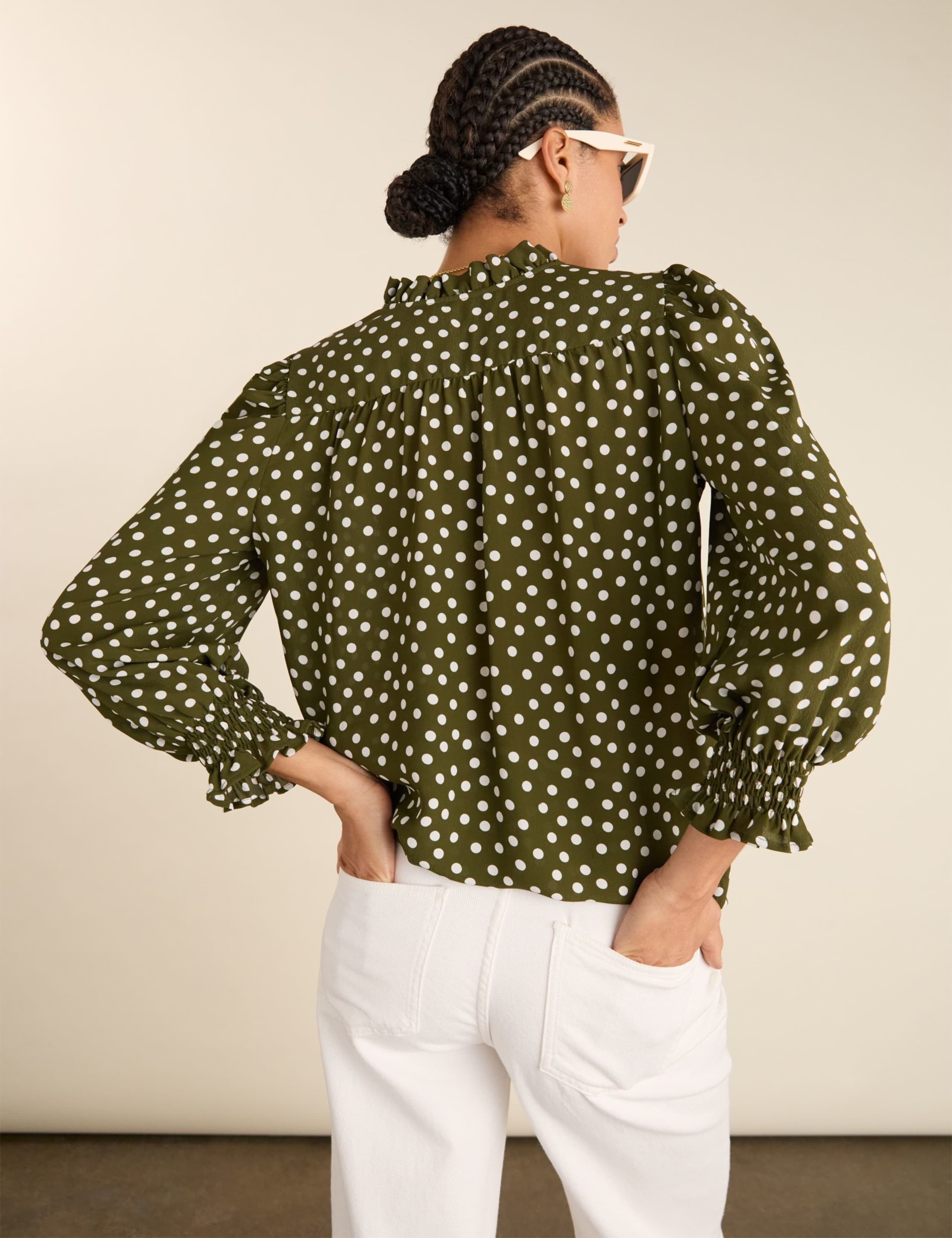 Polka Dot Blouse 3 of 5