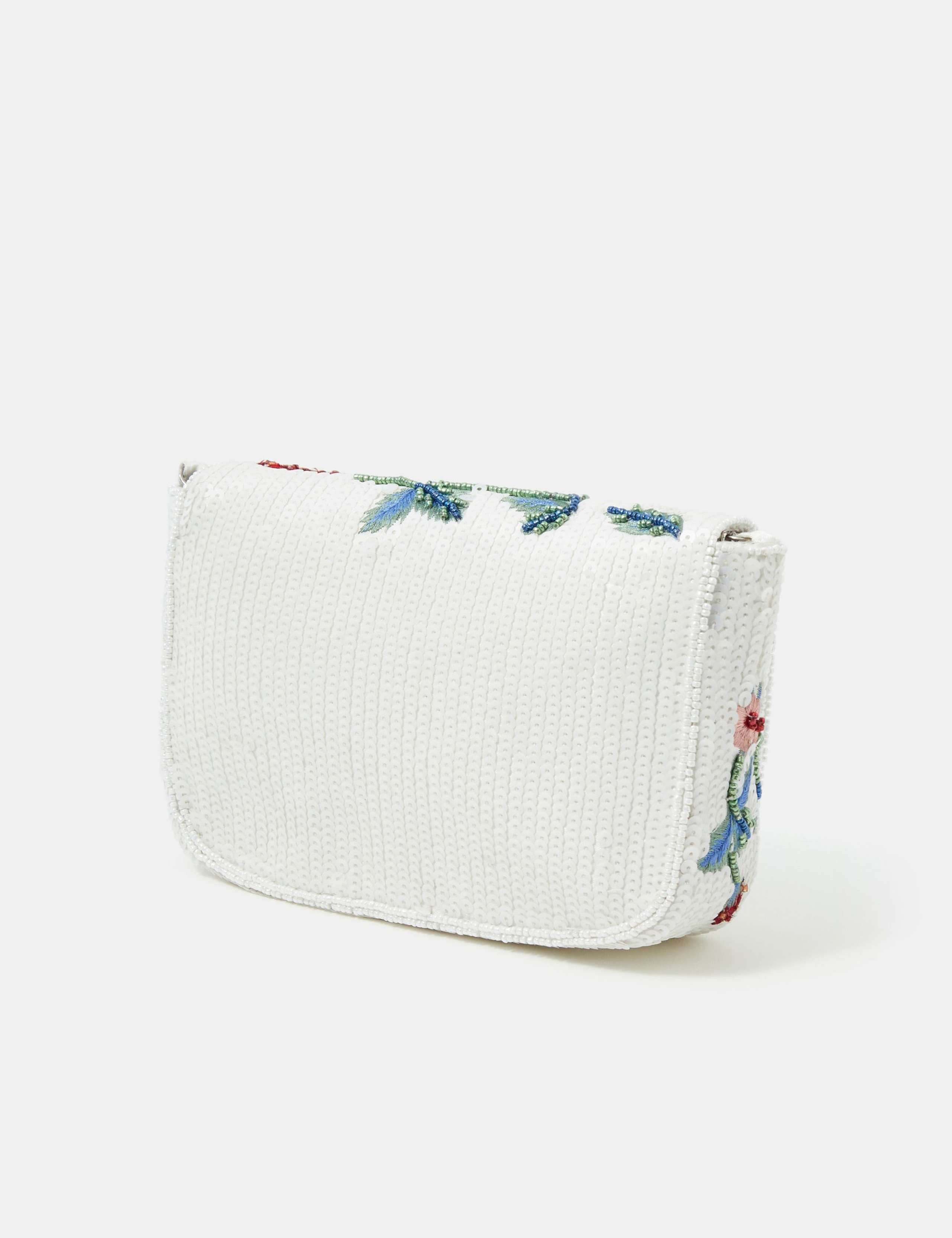 Strawberry Sequin Clutch Bag 3 of 5