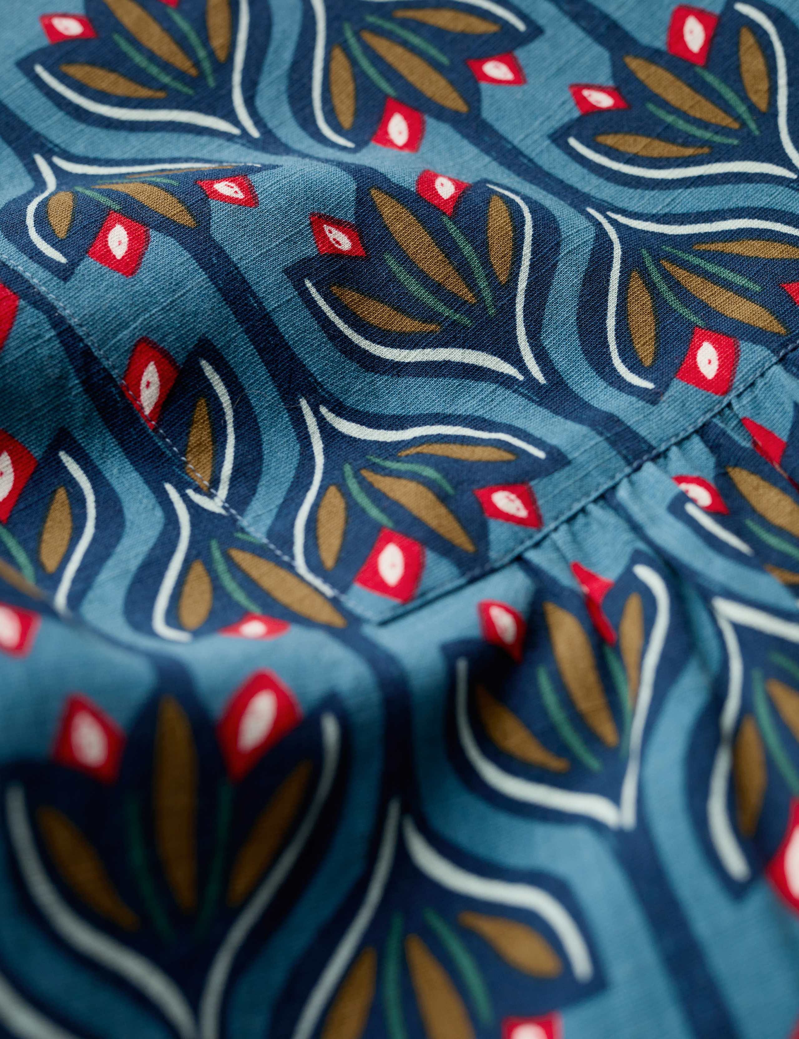 Cotton Rich Floral Tunic 5 of 5