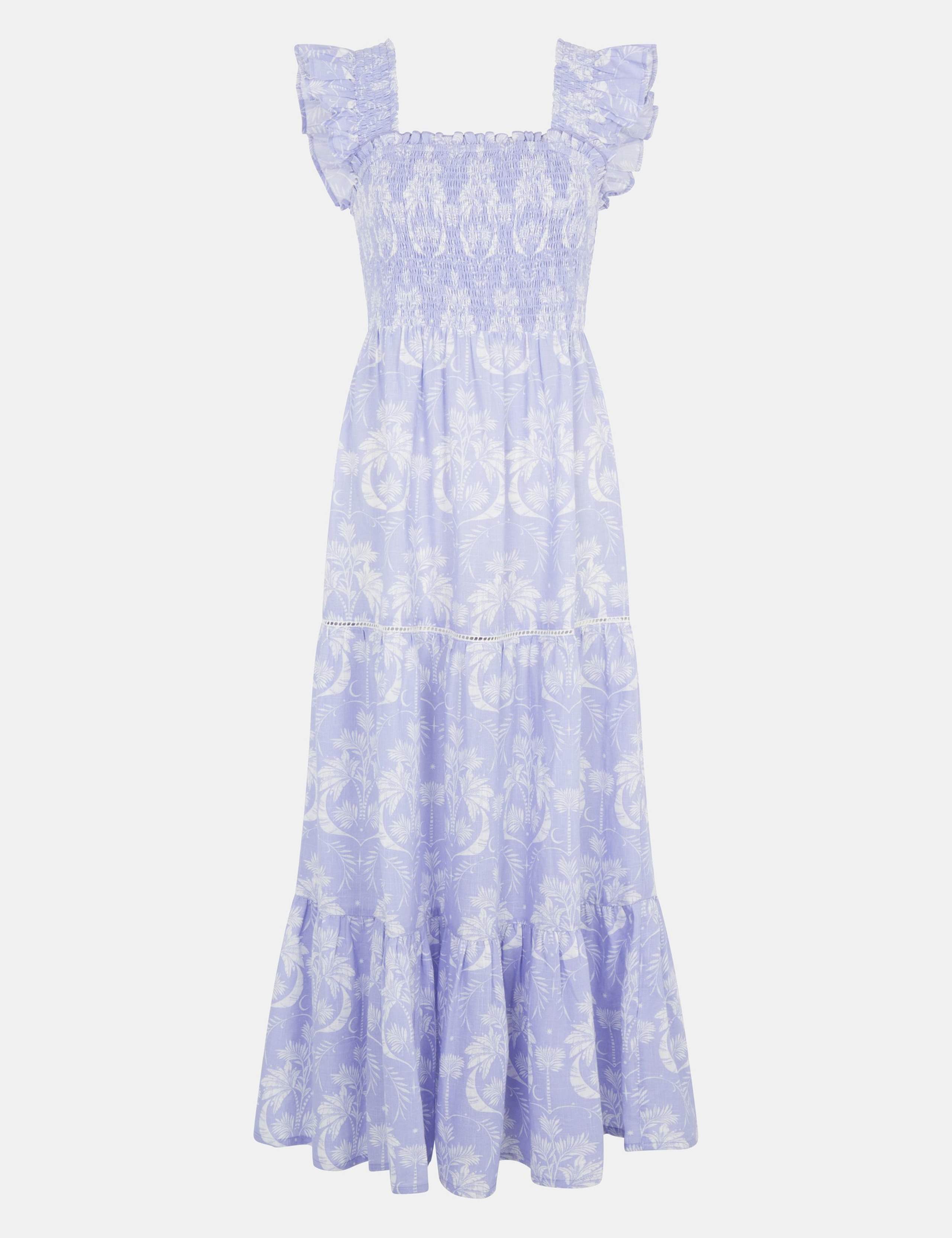 Pure Cotton Floral Maxi Beach Dress 2 of 4